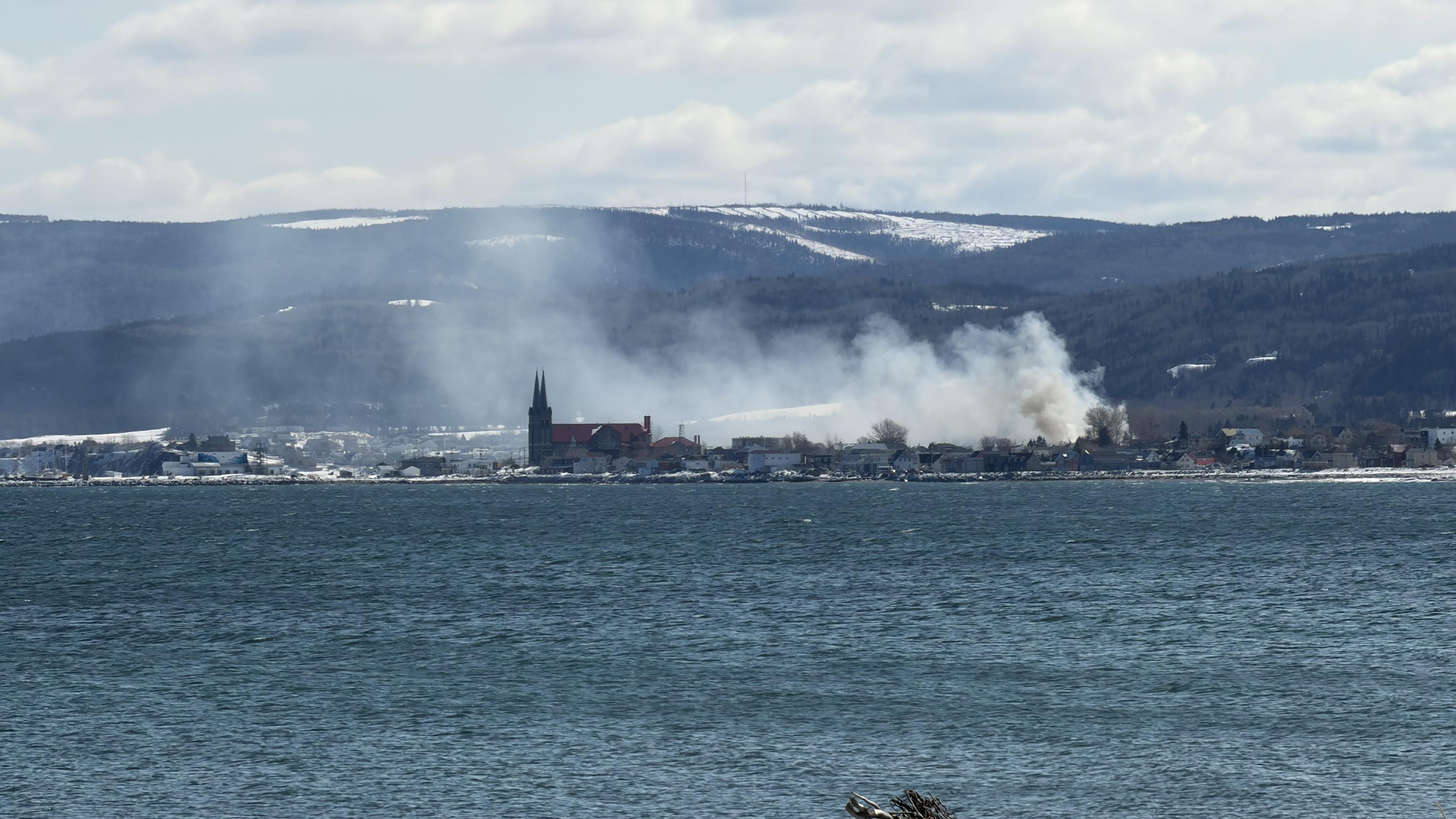 Retour sur l’incendie à Sainte-Anne-des-Monts