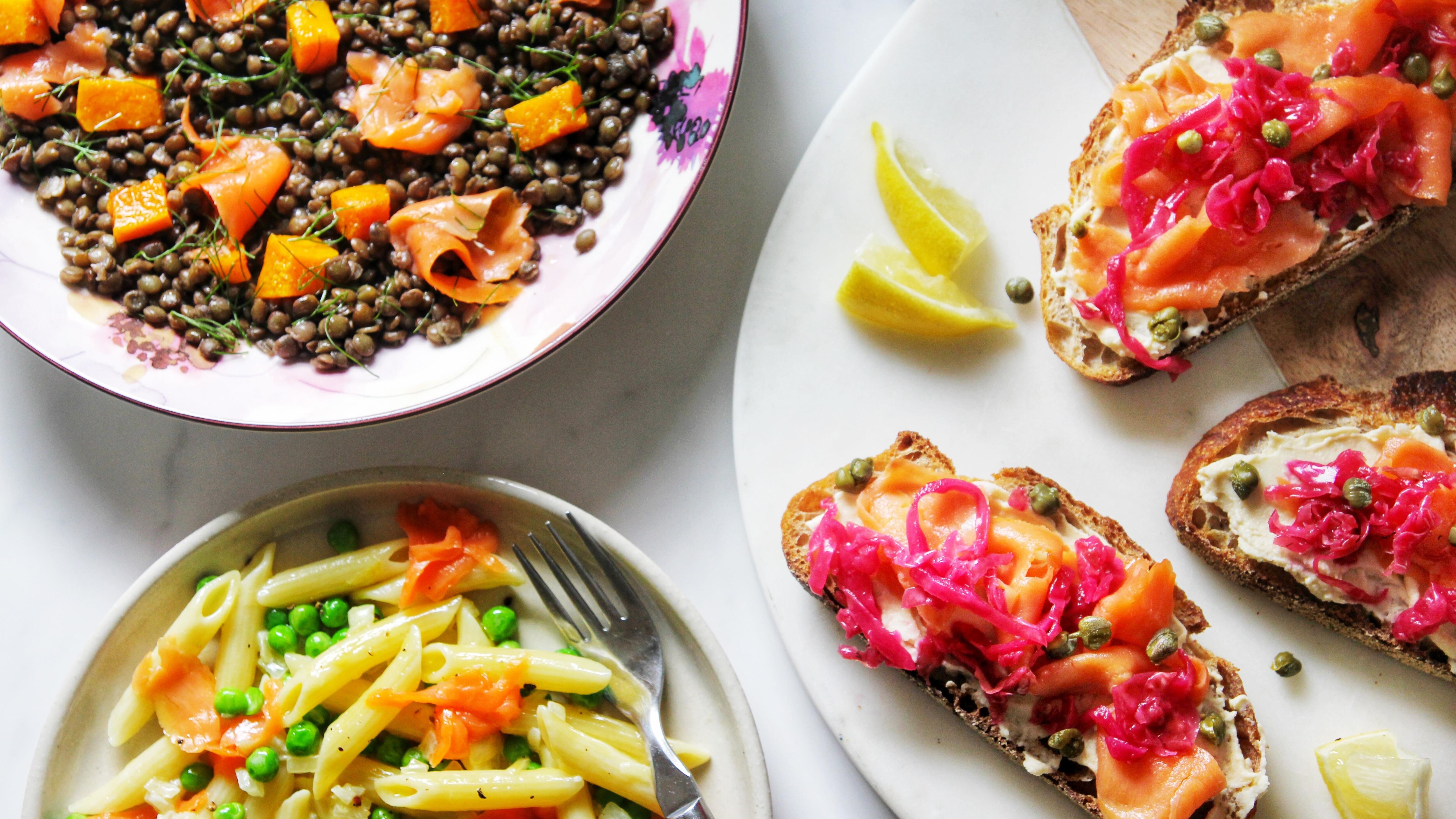 La polyvalence du saumon fumé