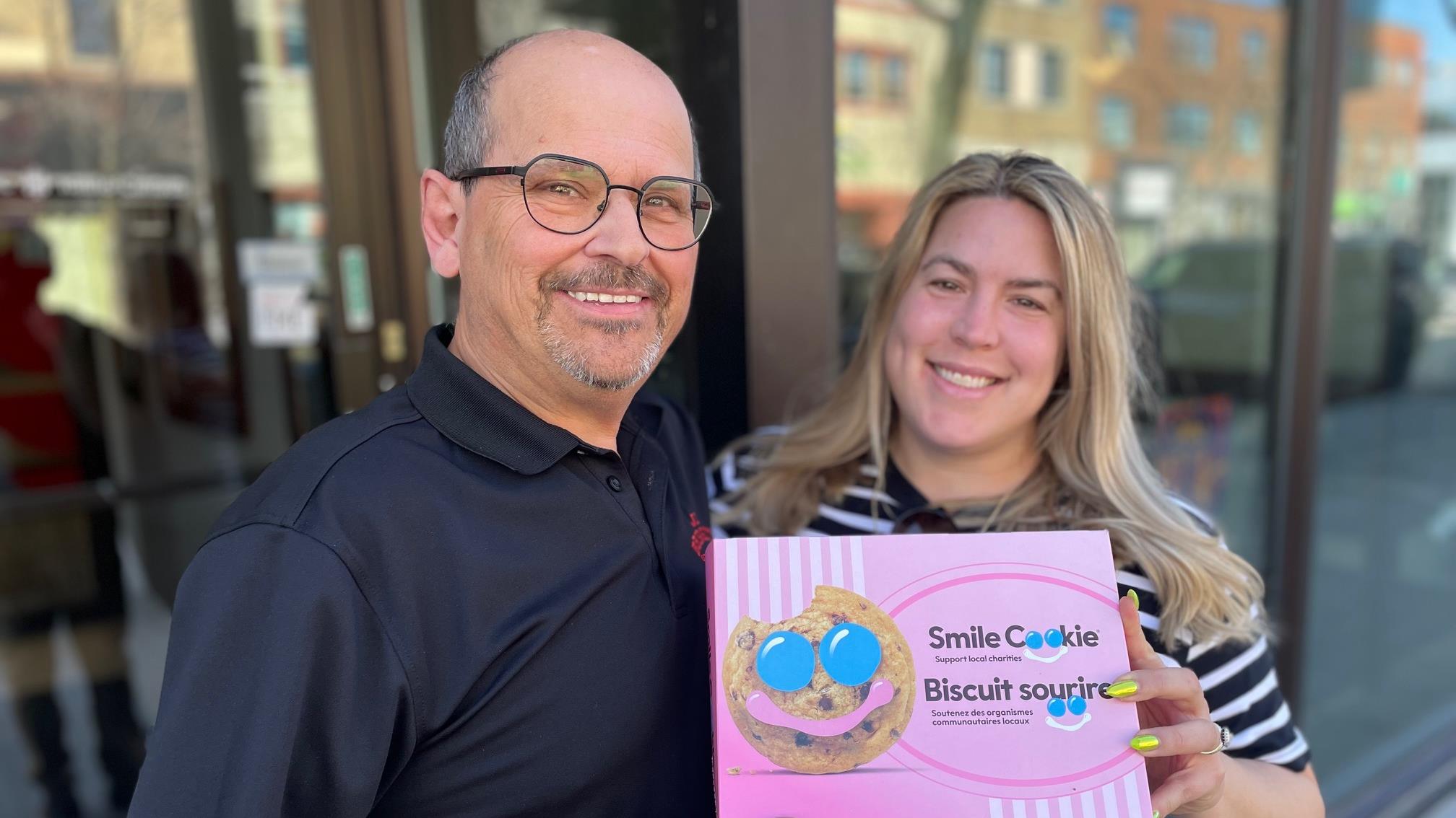Des biscuits sourire au profit de la Société de l’autisme de l’Abitibi-Témiscamingue