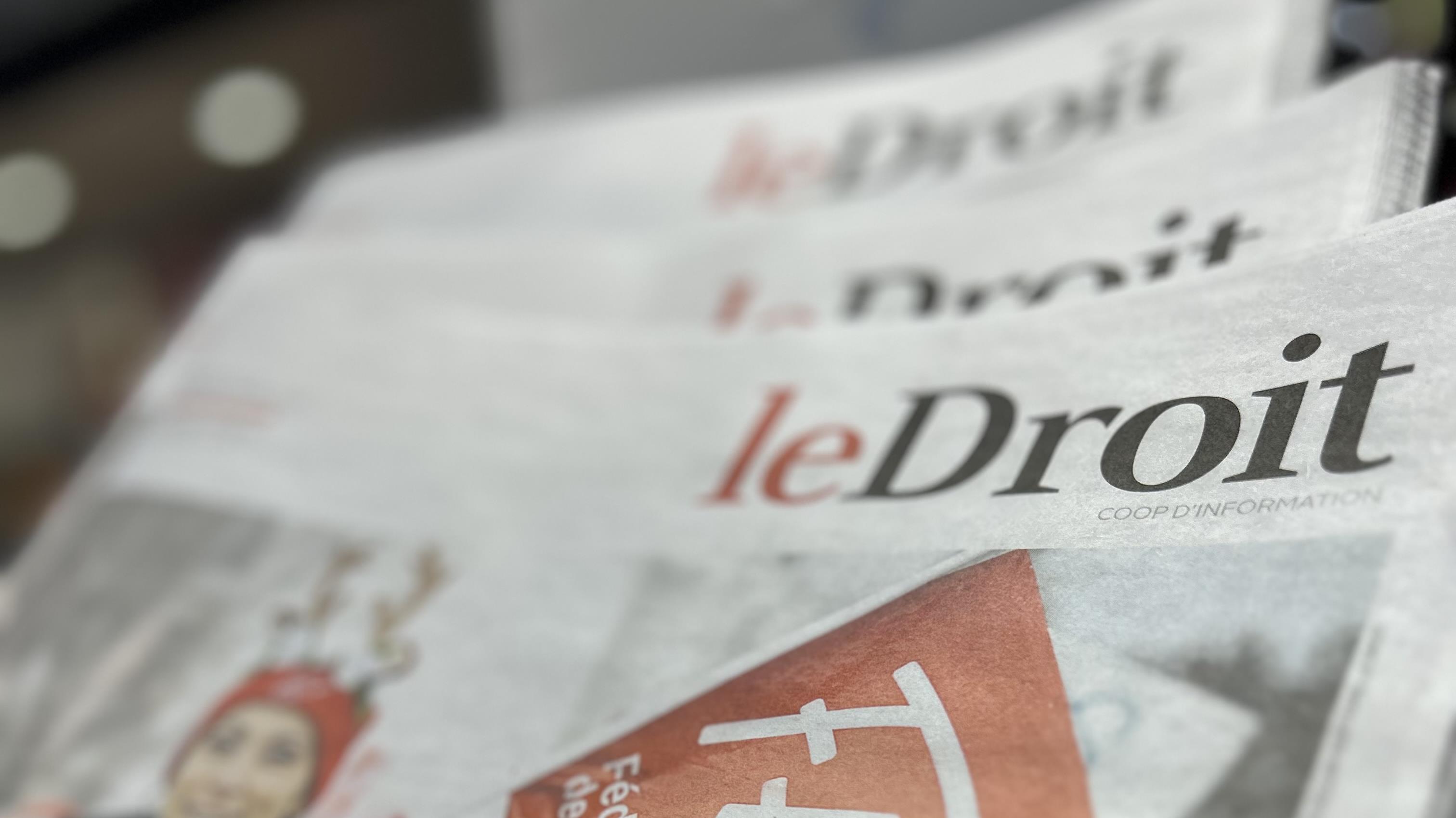 Dernière parution papier du journal Le Droit le 30 décembre | OHdio ...