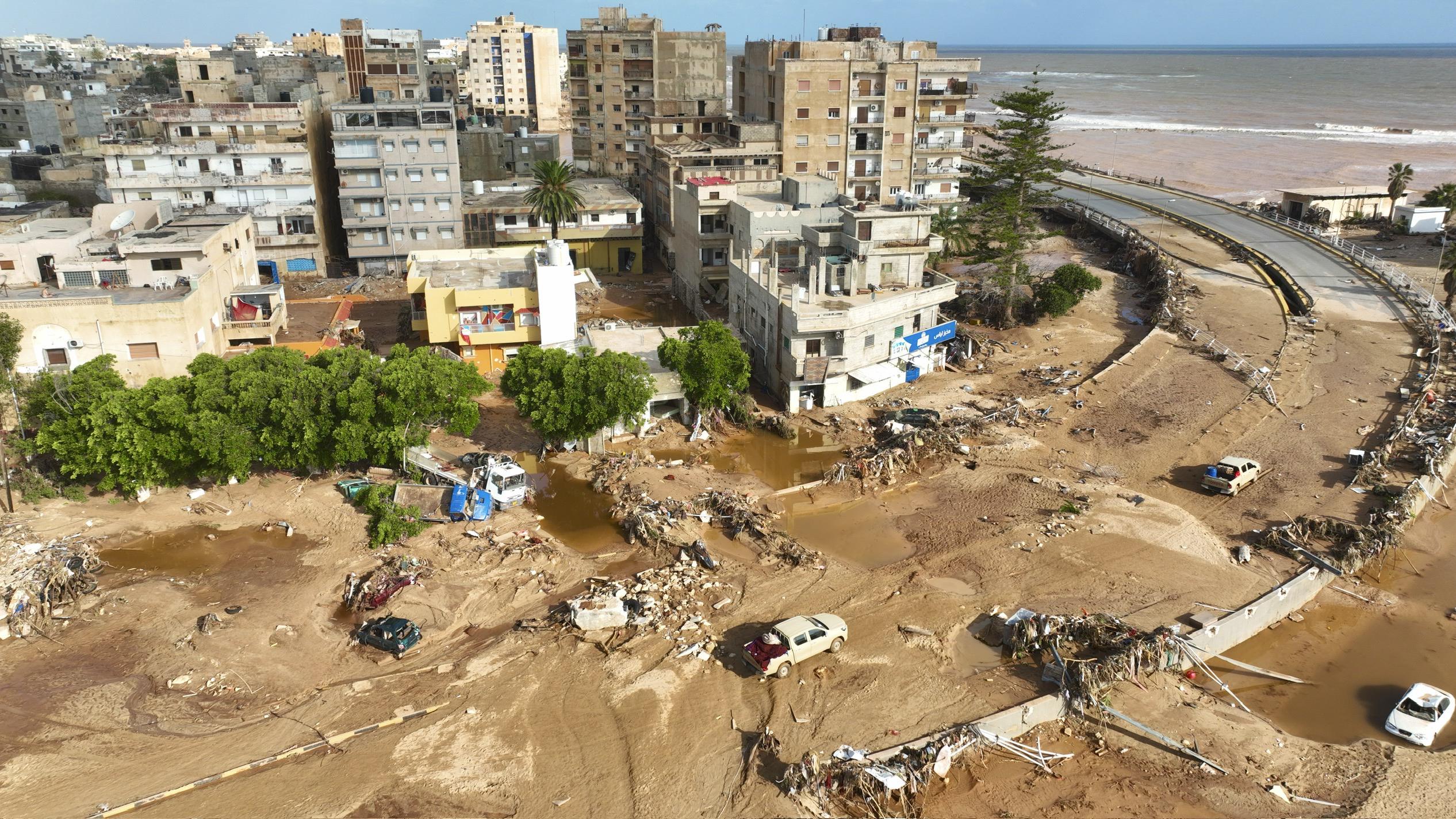 Source Inondation Libye La Libye déplore « des milliers » de morts dans une ville inondée ...