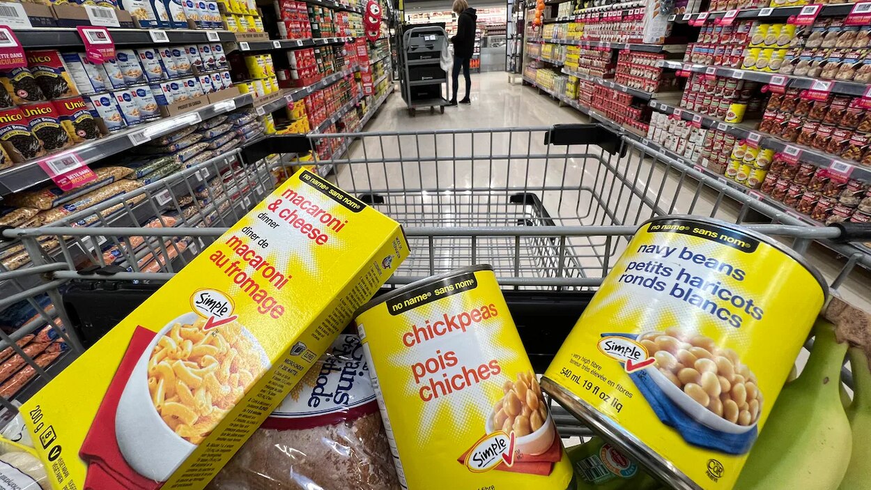 罗布劳超市宣布保持其品牌No Name不涨价直到明年一月底| Radio-Canada.ca