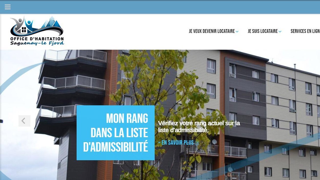 L'OMH de Saguenay forcé de revoir tout son visuel RadioCanada