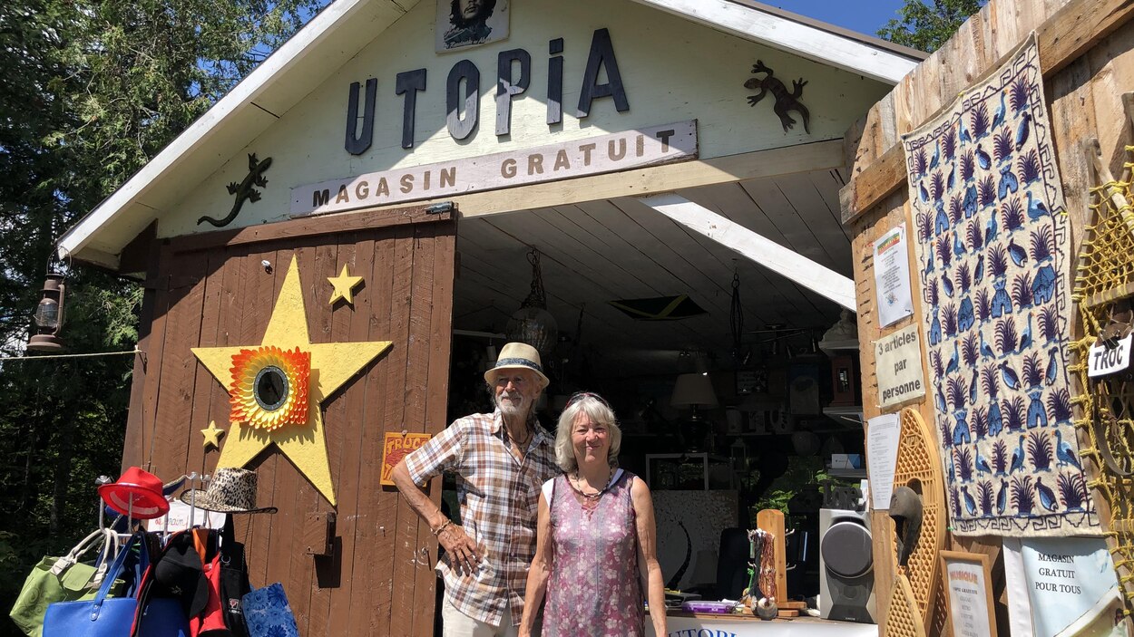 Une boutique gratuite à SainteCéciledeWhitton Info RadioCanada