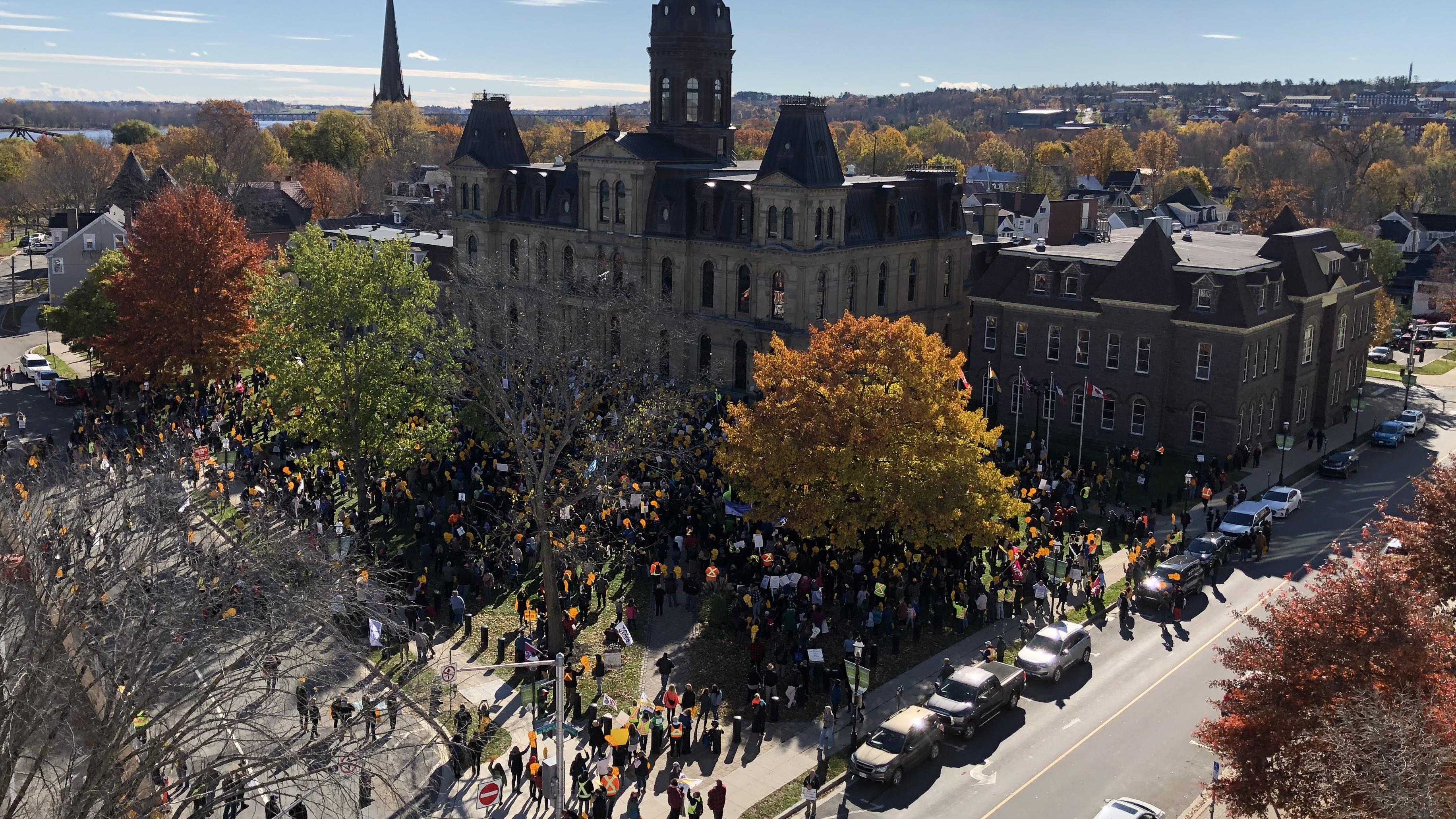 Retour sur la grande manifestation du SCFP à Fredericton
Retour sur la grande manifestation du SCFP à Fredericton