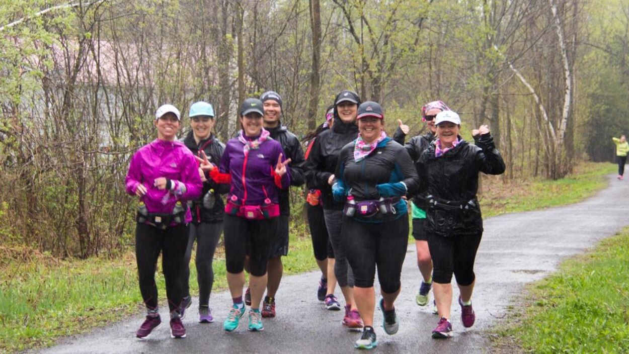 Succès pour la marche de la Maison Au Diapason de Bromont RadioCanada