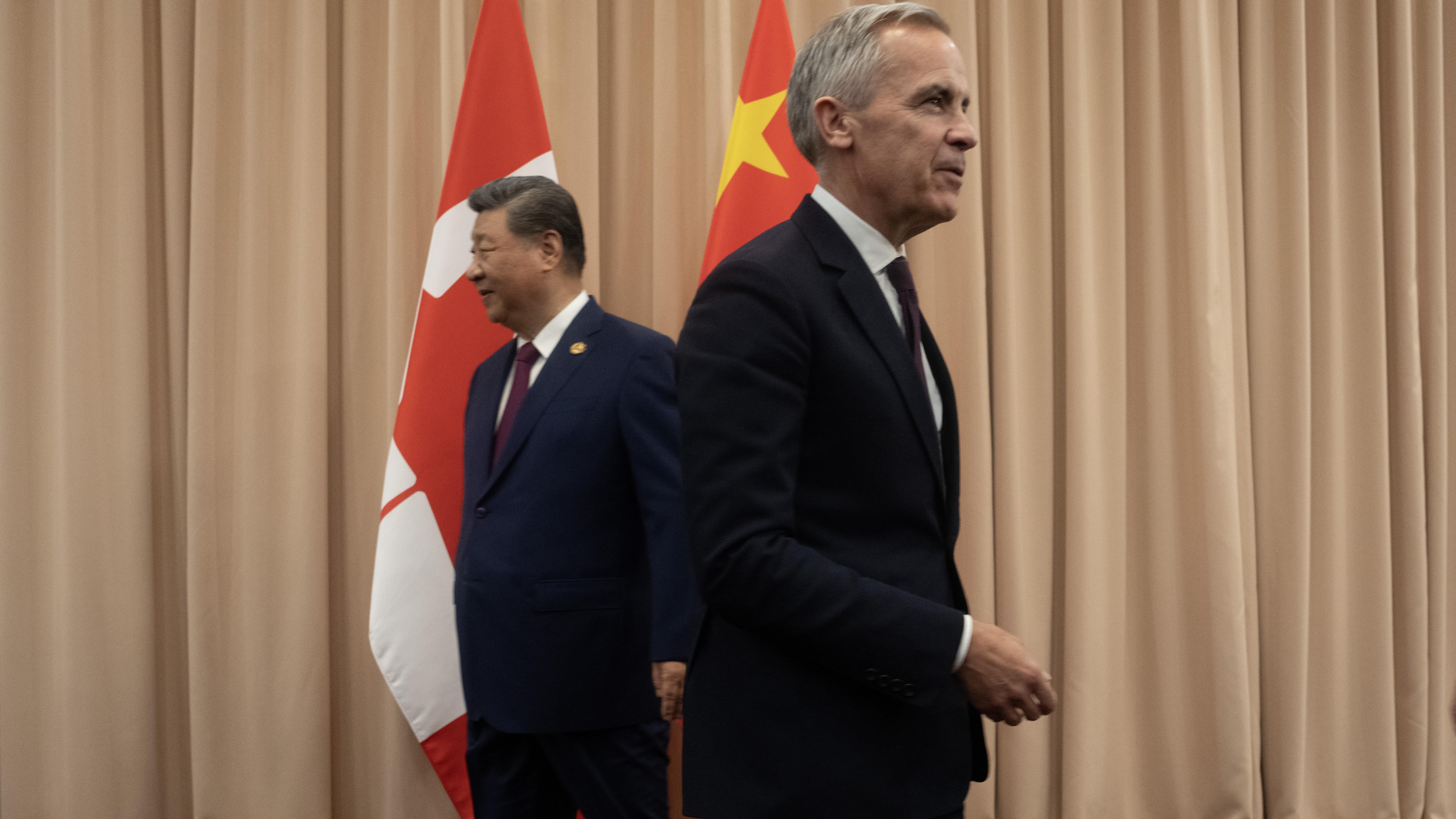 En Chine : le premier ministre canadien Mark Carney rencontre Xi Jinping