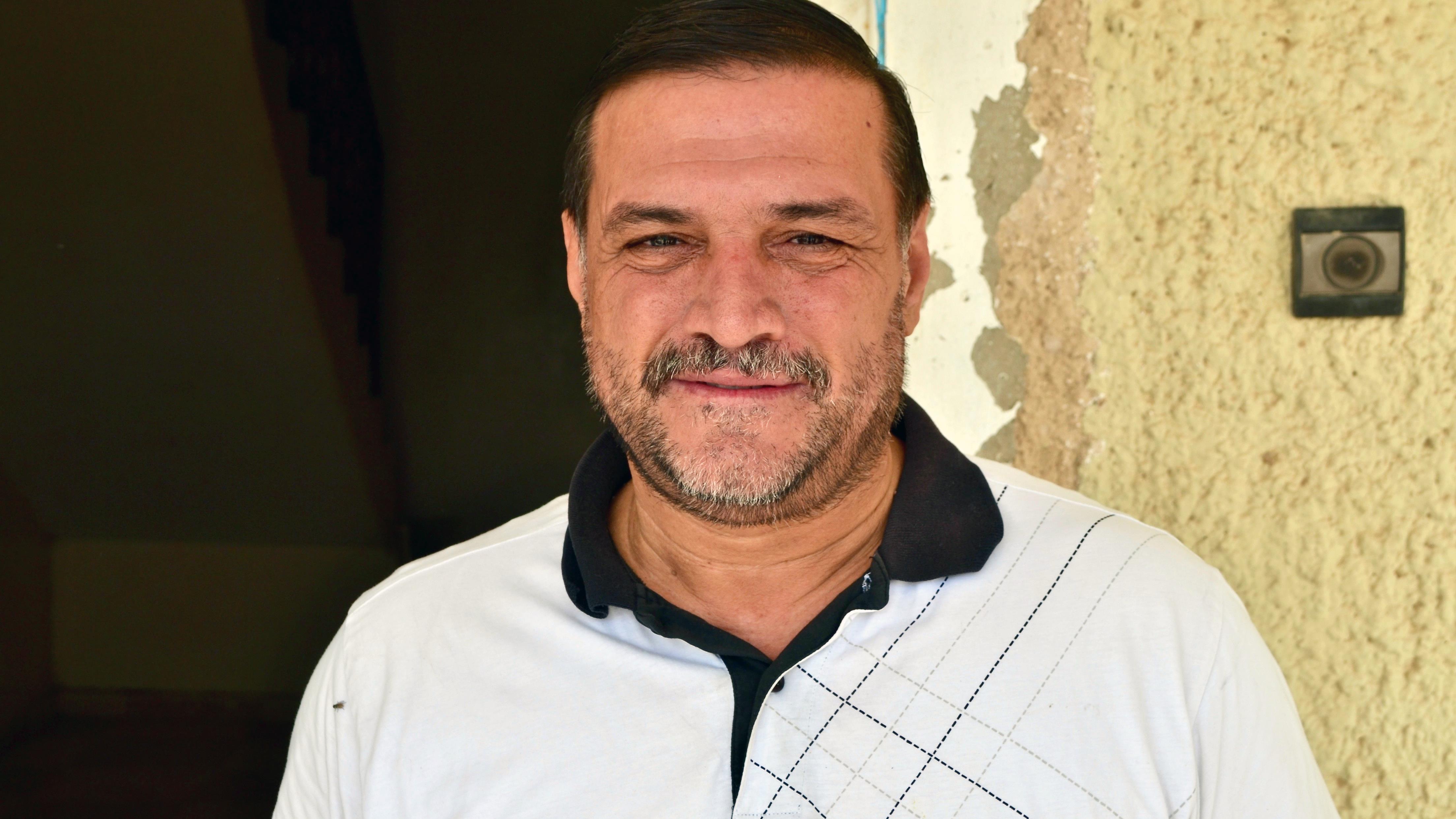 Mohamed Mudar Oulabie, 52 ans, réfugié syrien