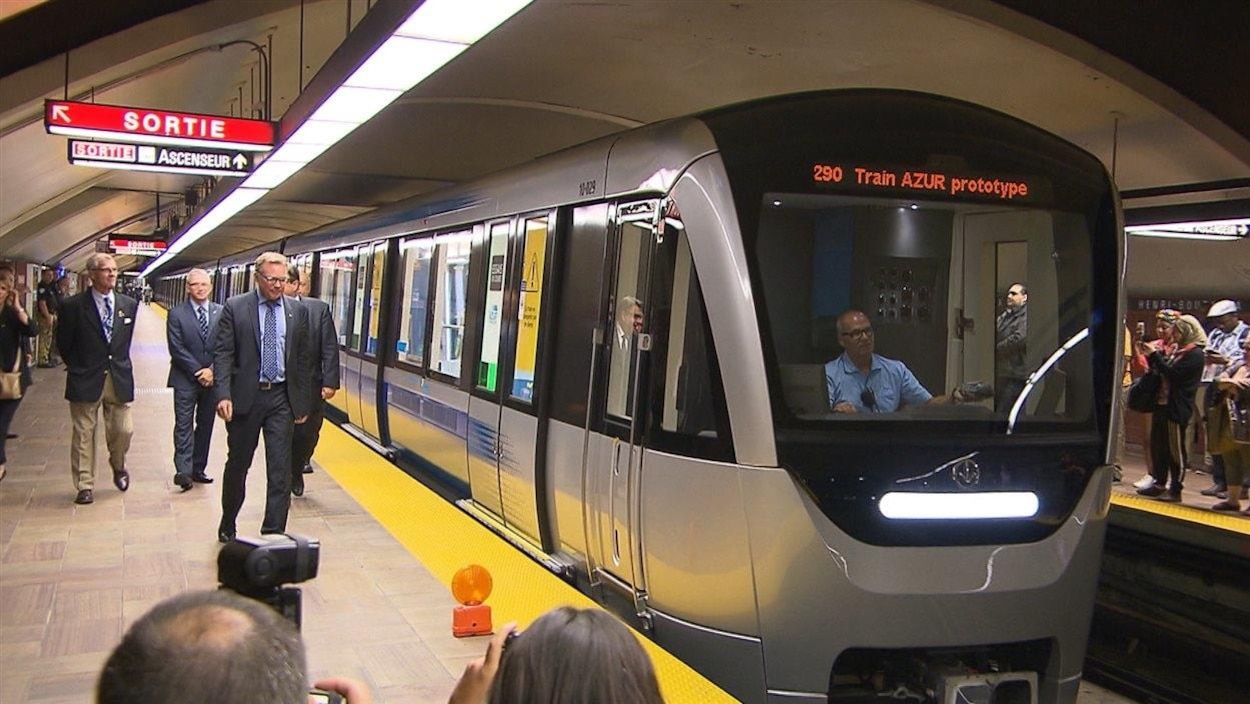 Bombardier Alstom Fournira 153 Voitures De Metro Azur De Plus A Montreal Radio Canada Ca