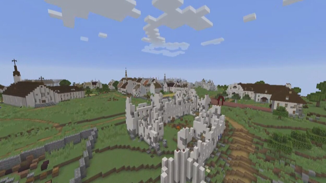Revivre le siège de Québec grâce à Minecraft | Radio-Canada