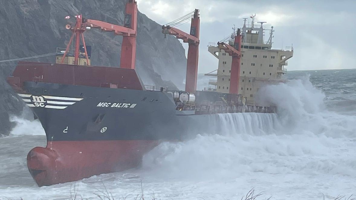 Épave du MSC Baltic III : optimisme chez un résident