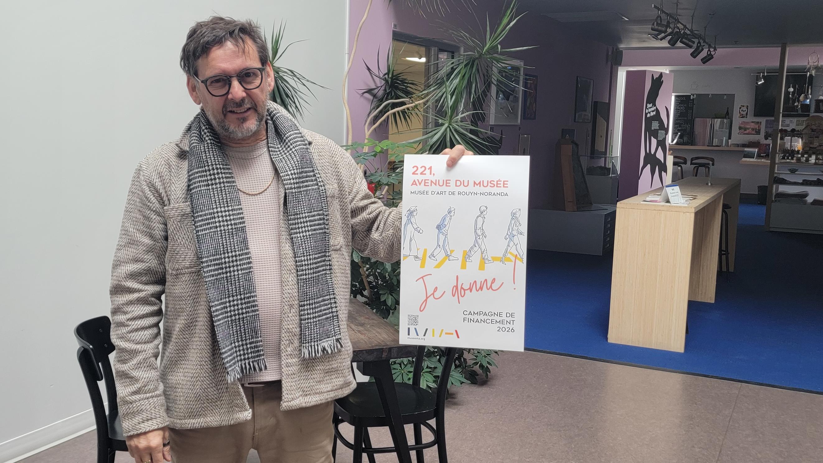 Le Musée d’art de Rouyn-Noranda vise 100 000 $ pour sa nouvelle campagne