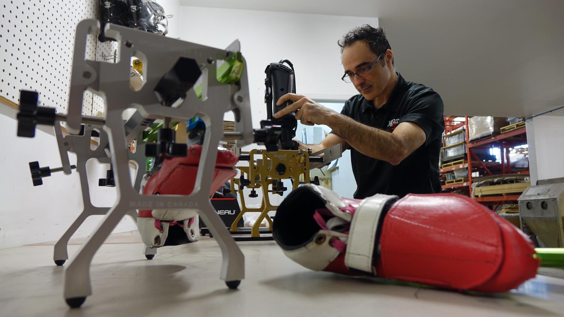 Des Affuteuses De Calibre Olympique Fabriquees A Riviere Du Loup Radio Canada Ca