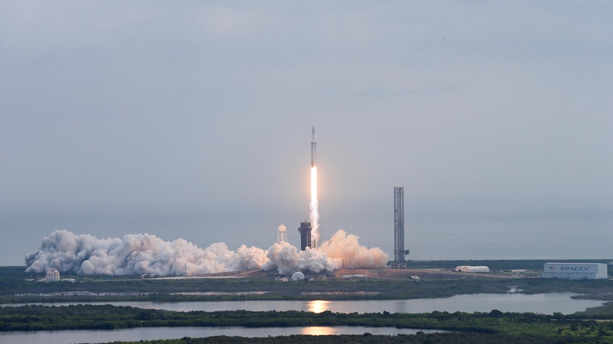 Lancement réussi pour la mission Psyché de la NASA | Radio-Canada