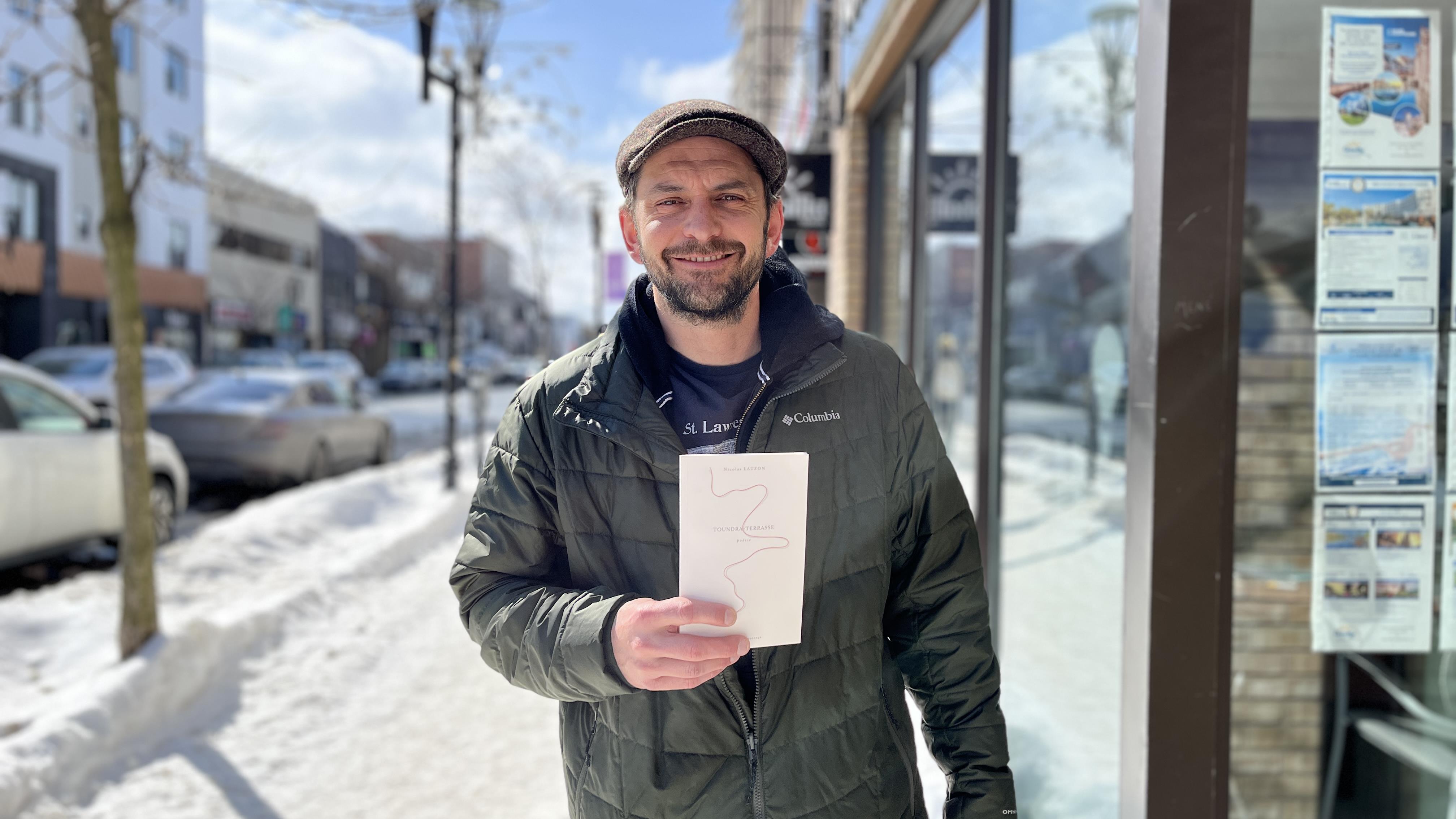 Toundra-Terrasse, le 5e recueil du poète Nicolas Lauzon