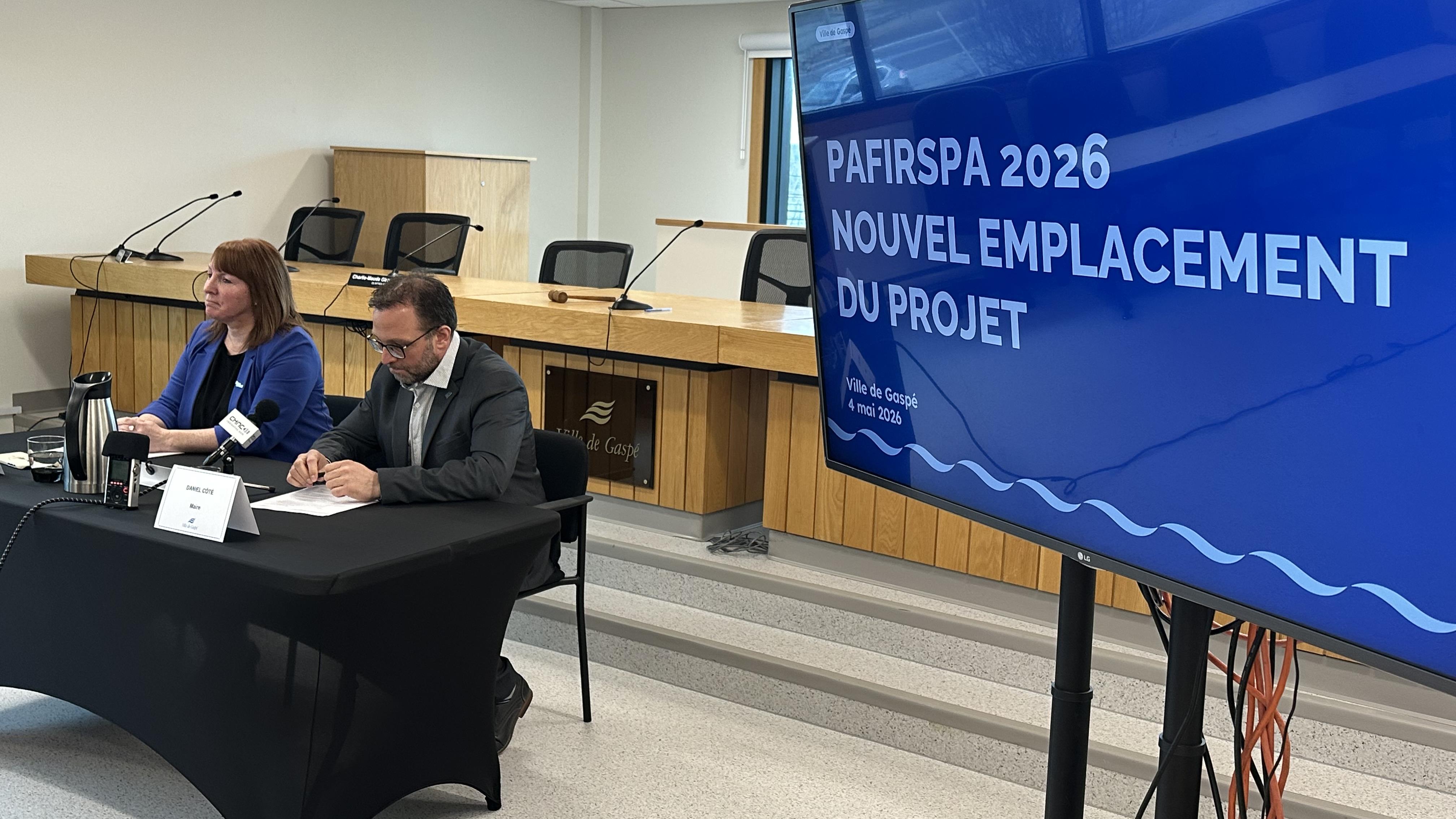 Le projet de nouvel aréna de Gaspé change de lieu