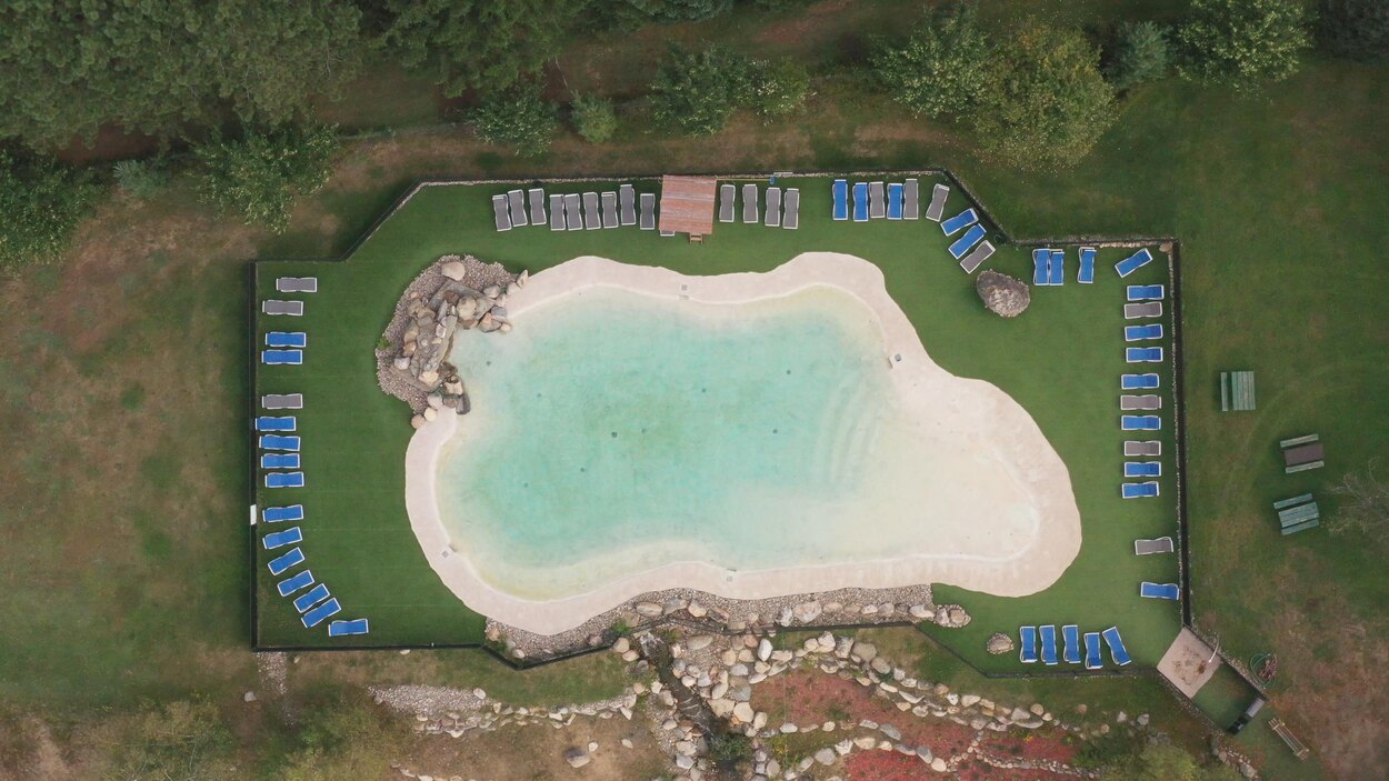 Un concept de piscine qui prend l’eau | Radio-Canada