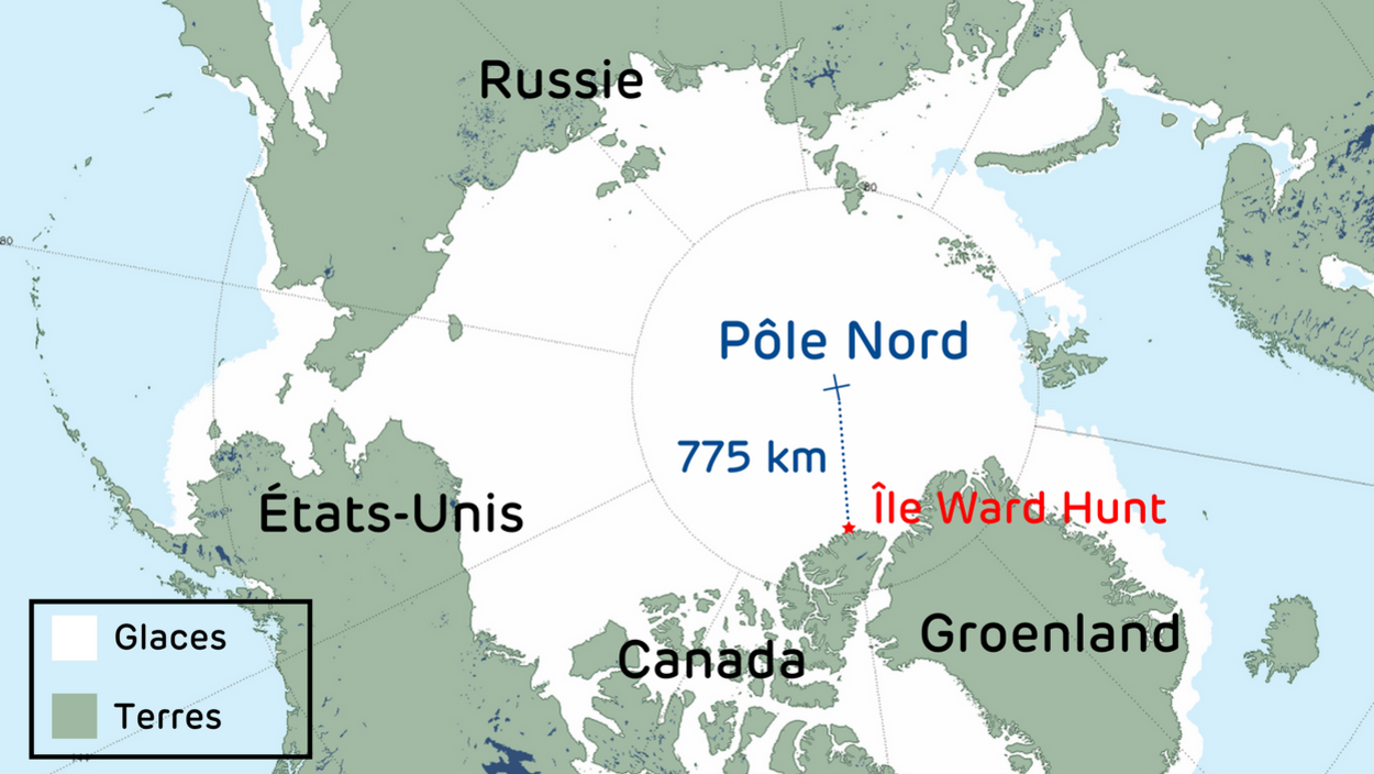 Le Canada Revendique La Propriete Du Pole Nord Mais Il N Est Pas Le Seul Radio Canada Ca