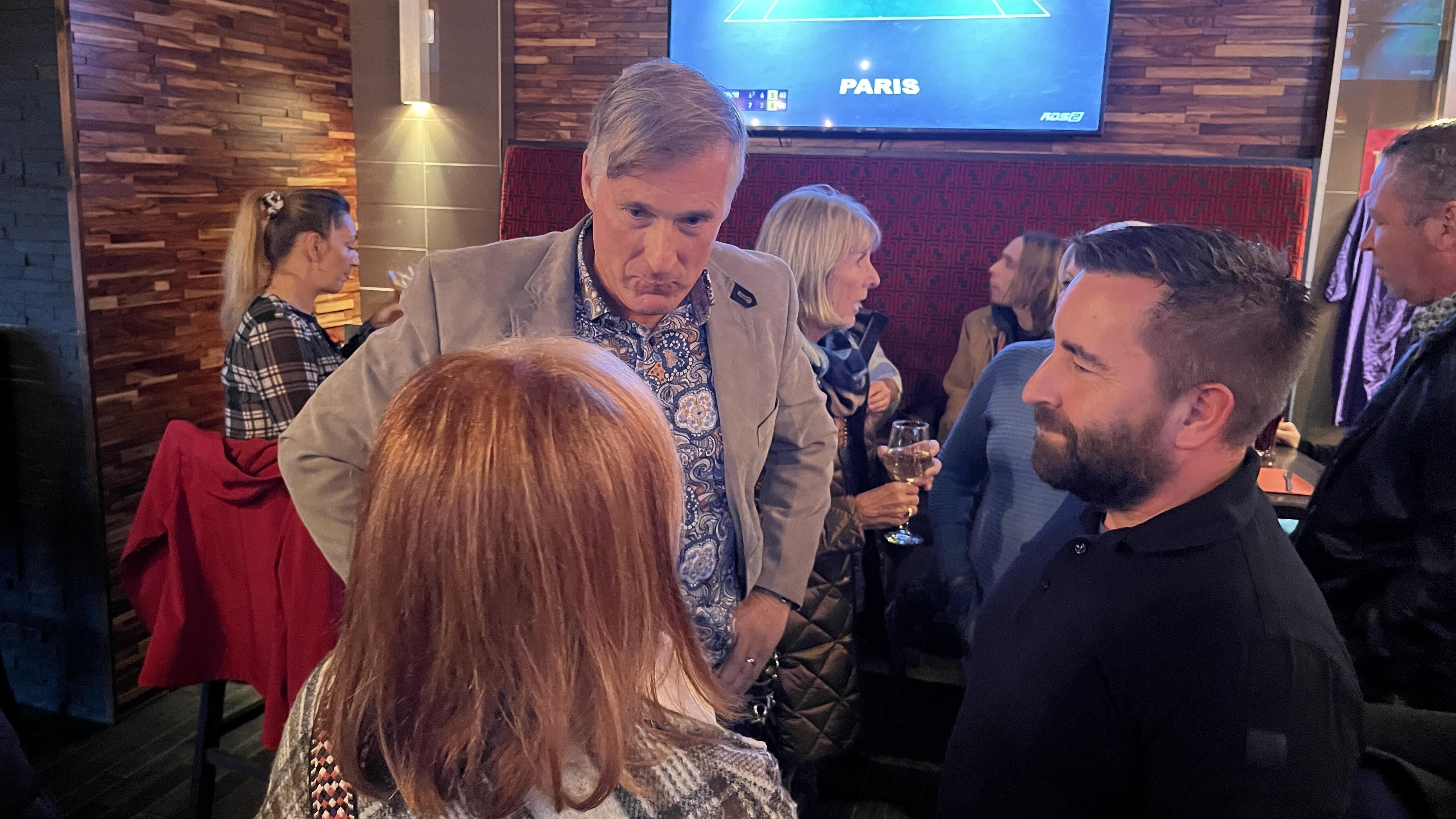 Le chef du Parti populaire du Canada, Maxime Bernier, de passage dans