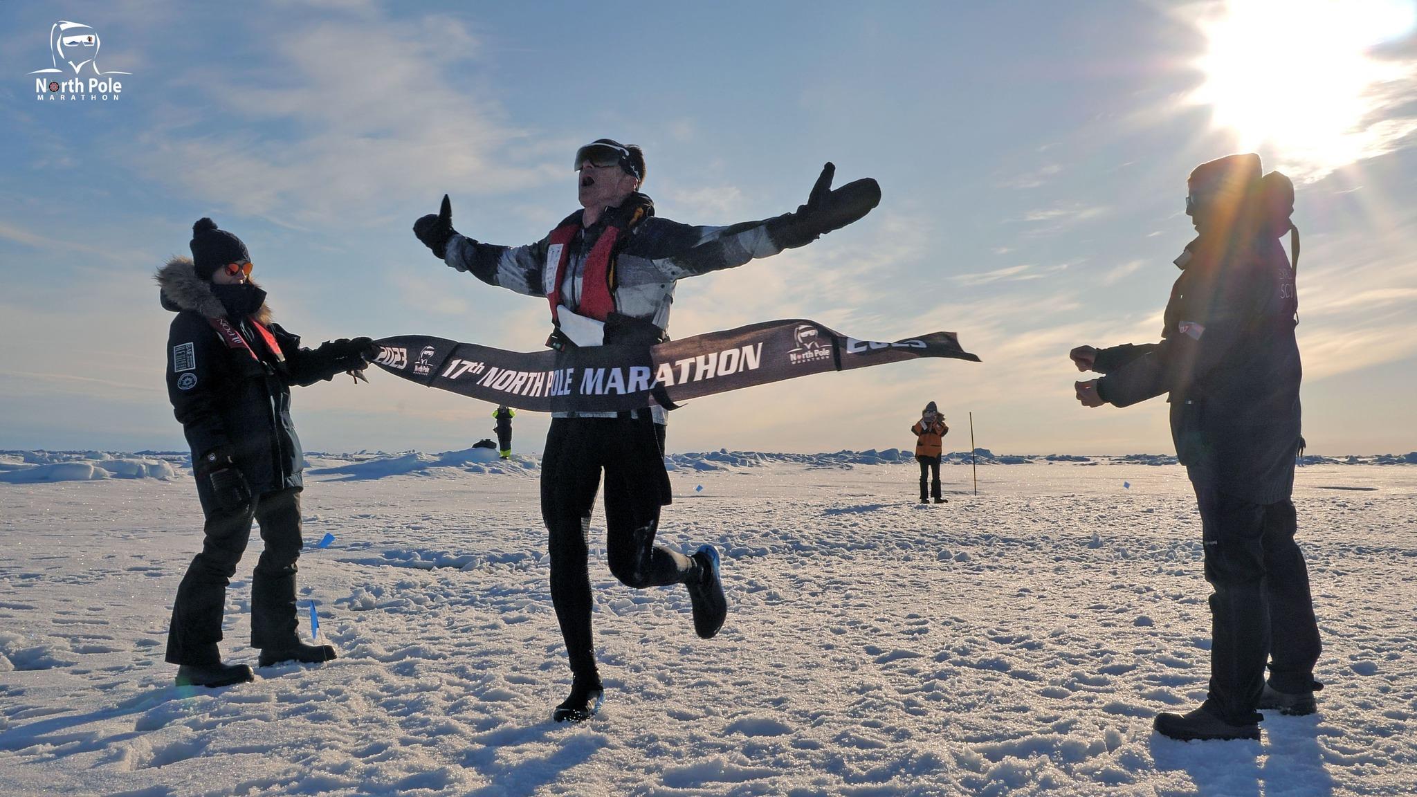 Un Trifluvien remporte le Marathon du pôle Nord