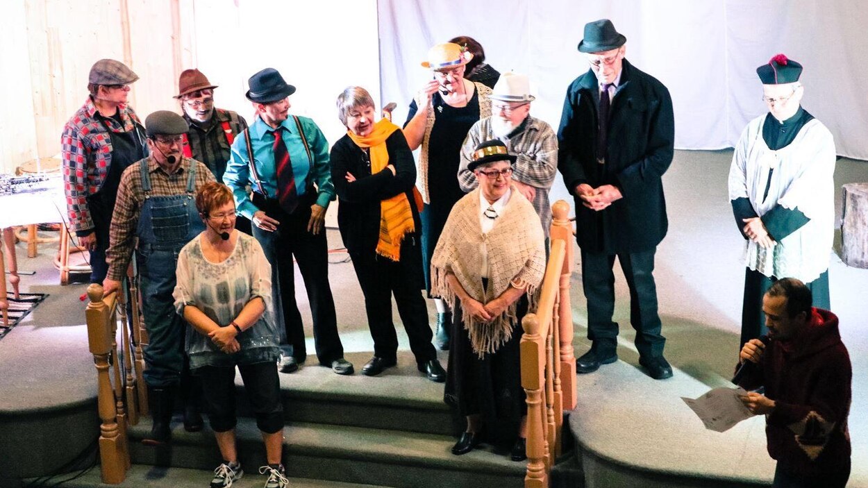 La pièce Les pelleteux de nuages présentée au 60e carnaval de Sainte
