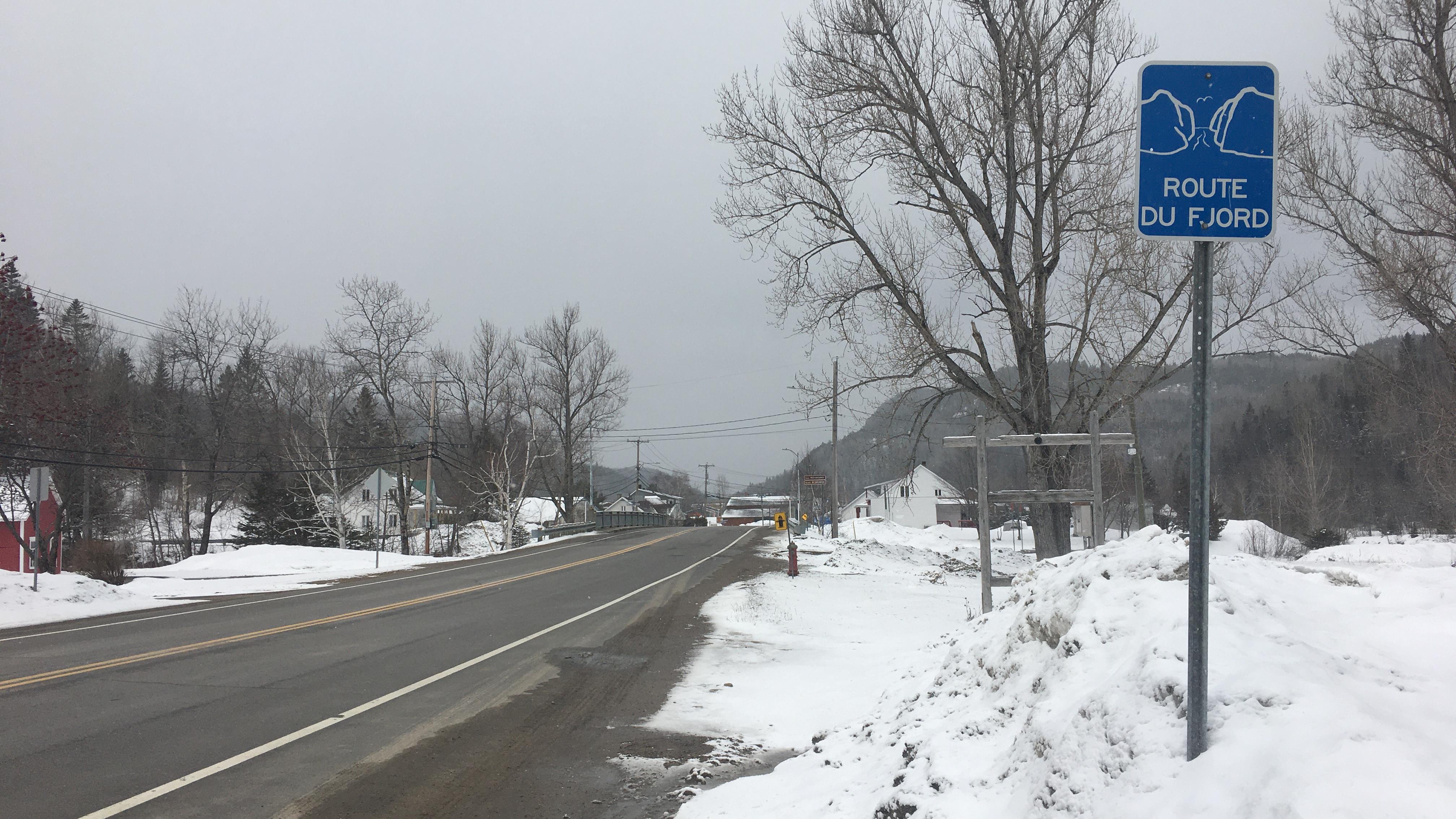 Vitesse et danger à PetitSaguenay