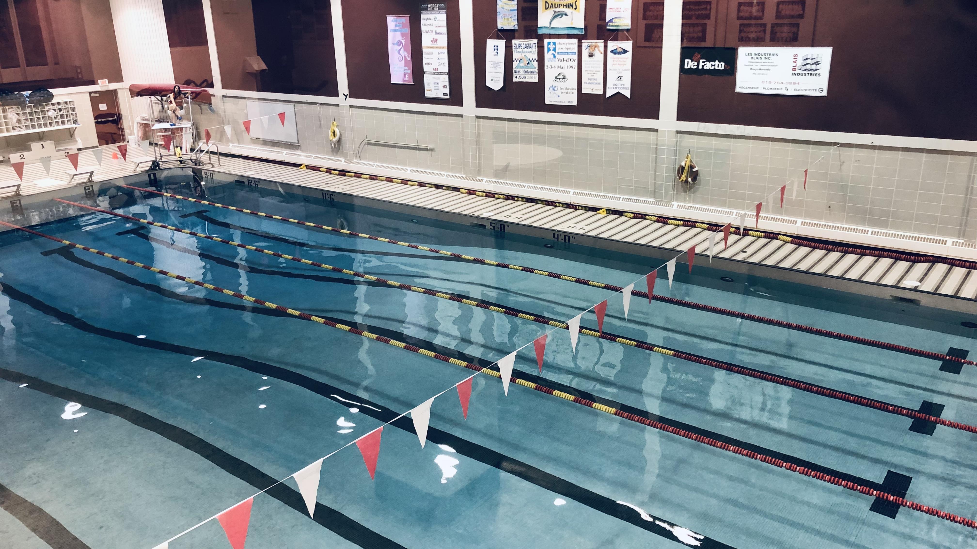 Un bris majeur force la fermeture de la piscine du cégep à Rouyn ...