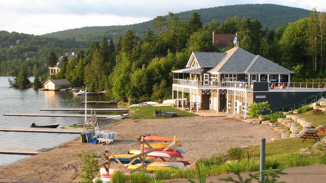 Plage du Club Nautique Lac Beauport
