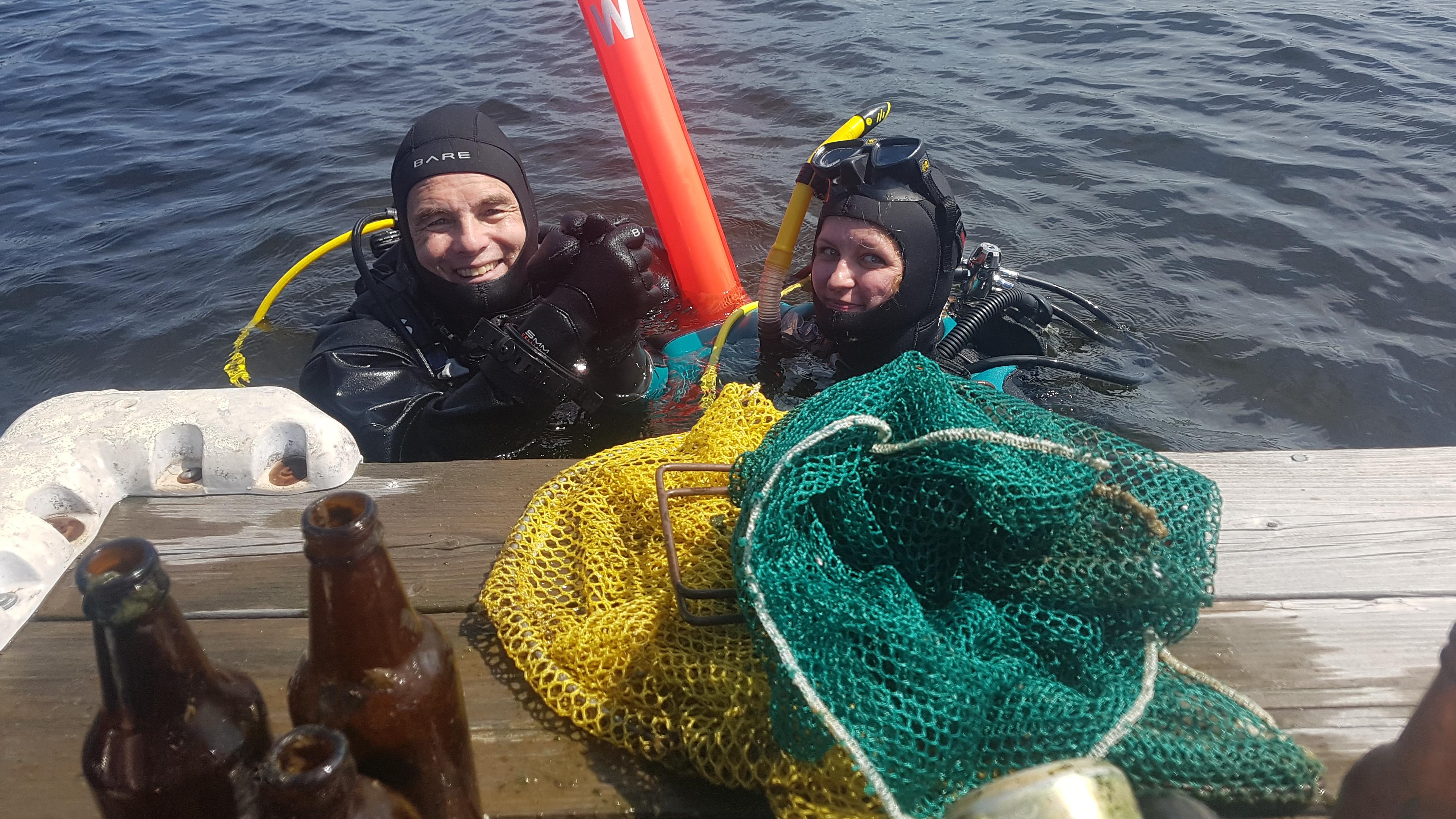 Nettoyage annuel du lac StJoseph