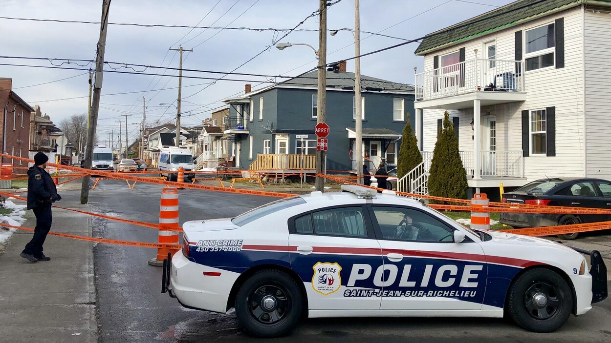 La SQ enquête sur un meurtre à SaintJeansurRichelieu RadioCanada
