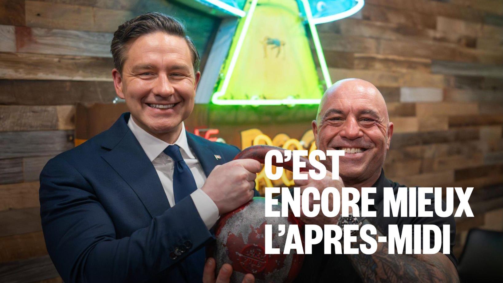 Poilievre au balado de Joe Rogan