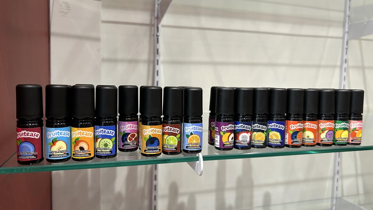 Remplacer les produits de vapotage par des bouteilles darmes