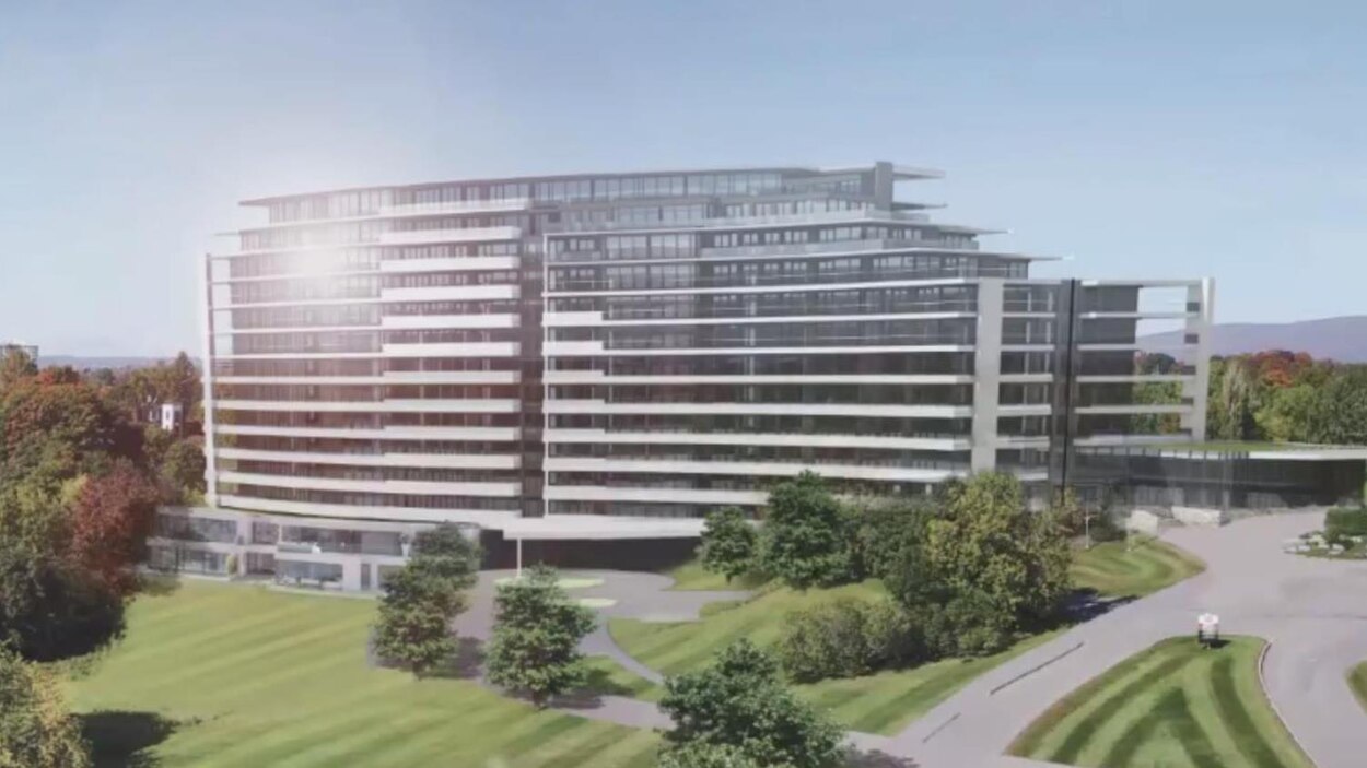 Golf CapRouge la tour à condos moins haute que prévu RadioCanada