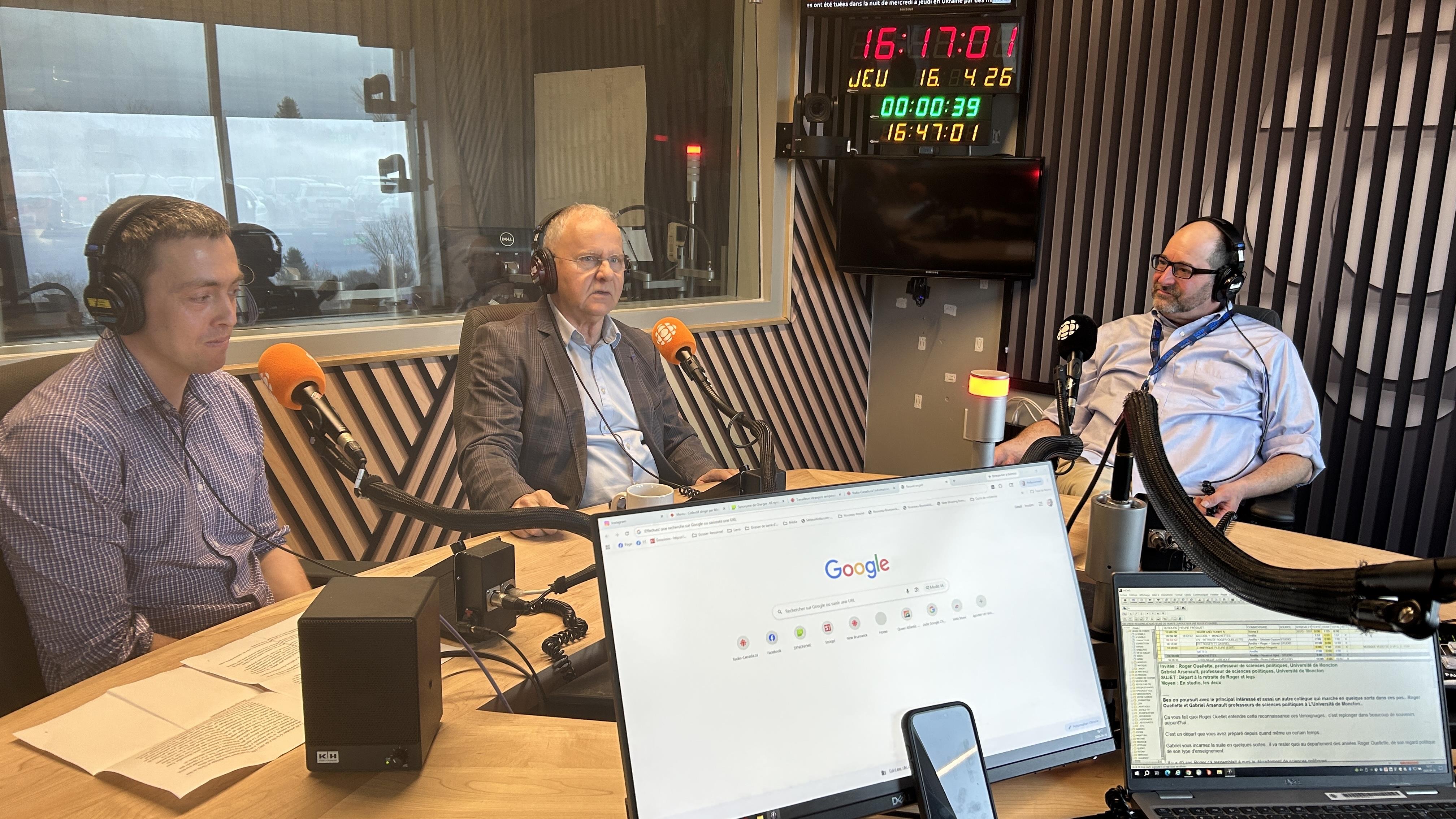Départ à la retraite du politologue Roger Ouellette