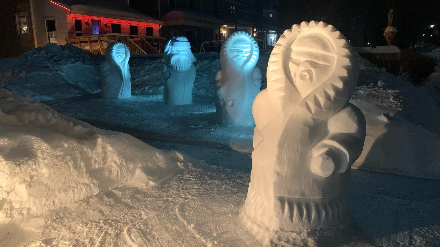 Un parcours de sculptures de neige dans le quartier Saint-Boniface
Un parcours de sculptures de neige dans le quartier Saint-Boniface