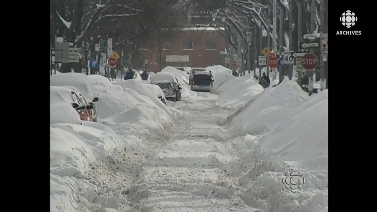 Il Y A Ans Toronto Etait Ensevelie Sous La Neige Radio Canada Ca