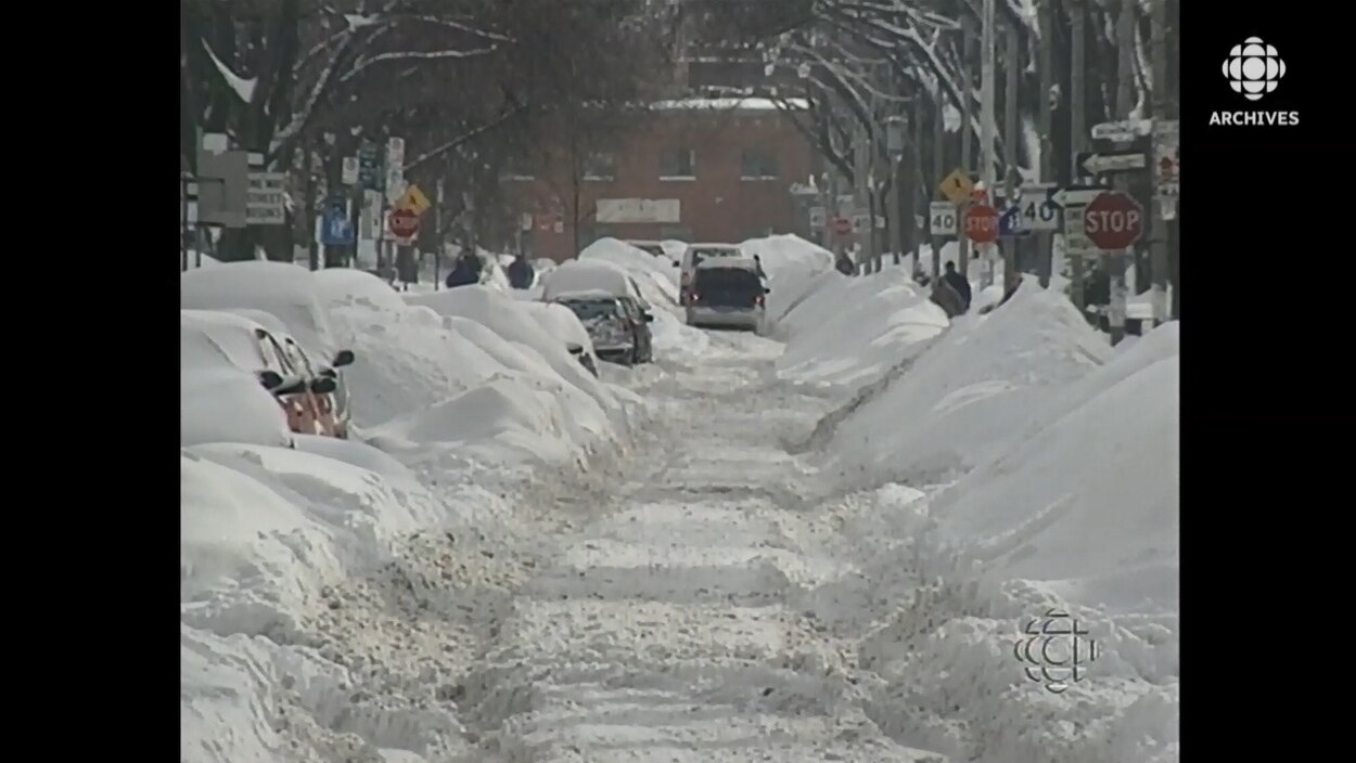 Il y a 20 ans, Toronto était ensevelie sous la neige | Radio-Canada