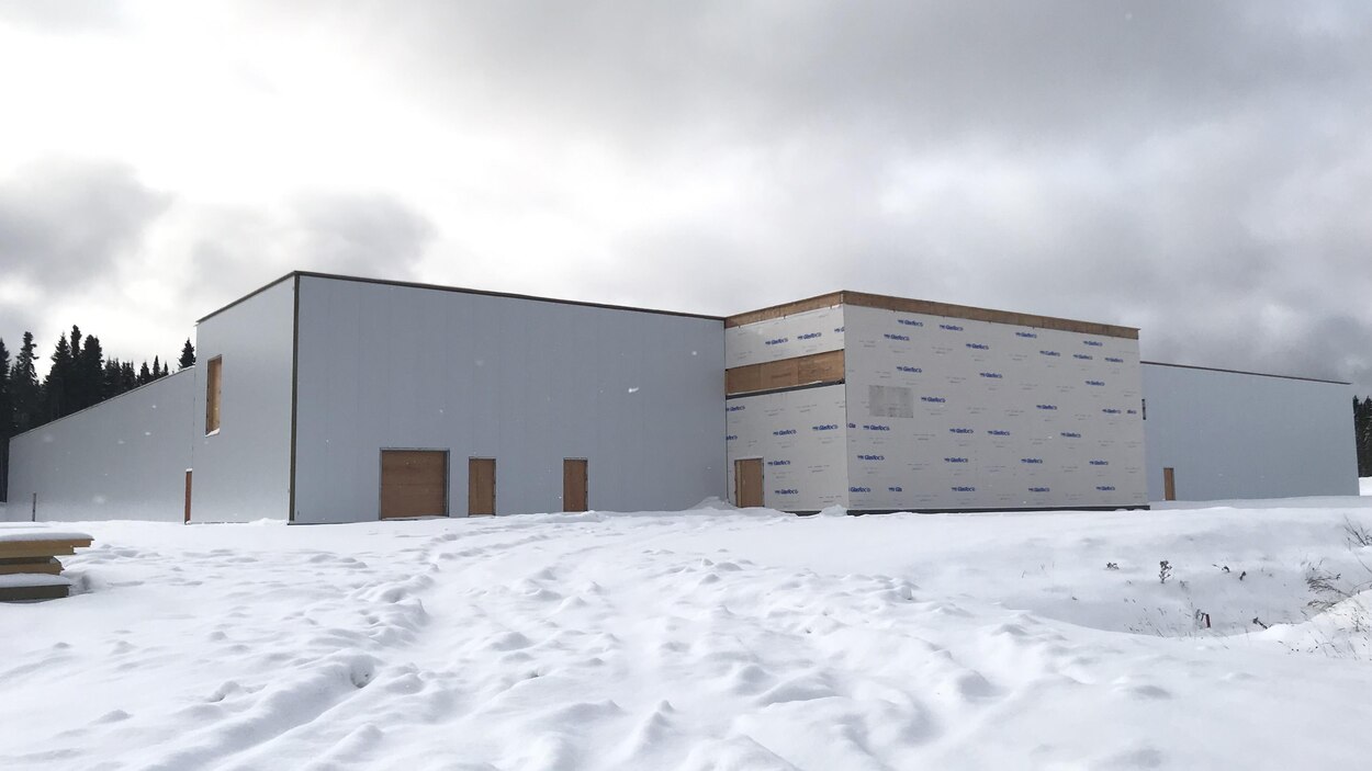 La construction de l’usine de cannabis médical à LebelSurQuévillon