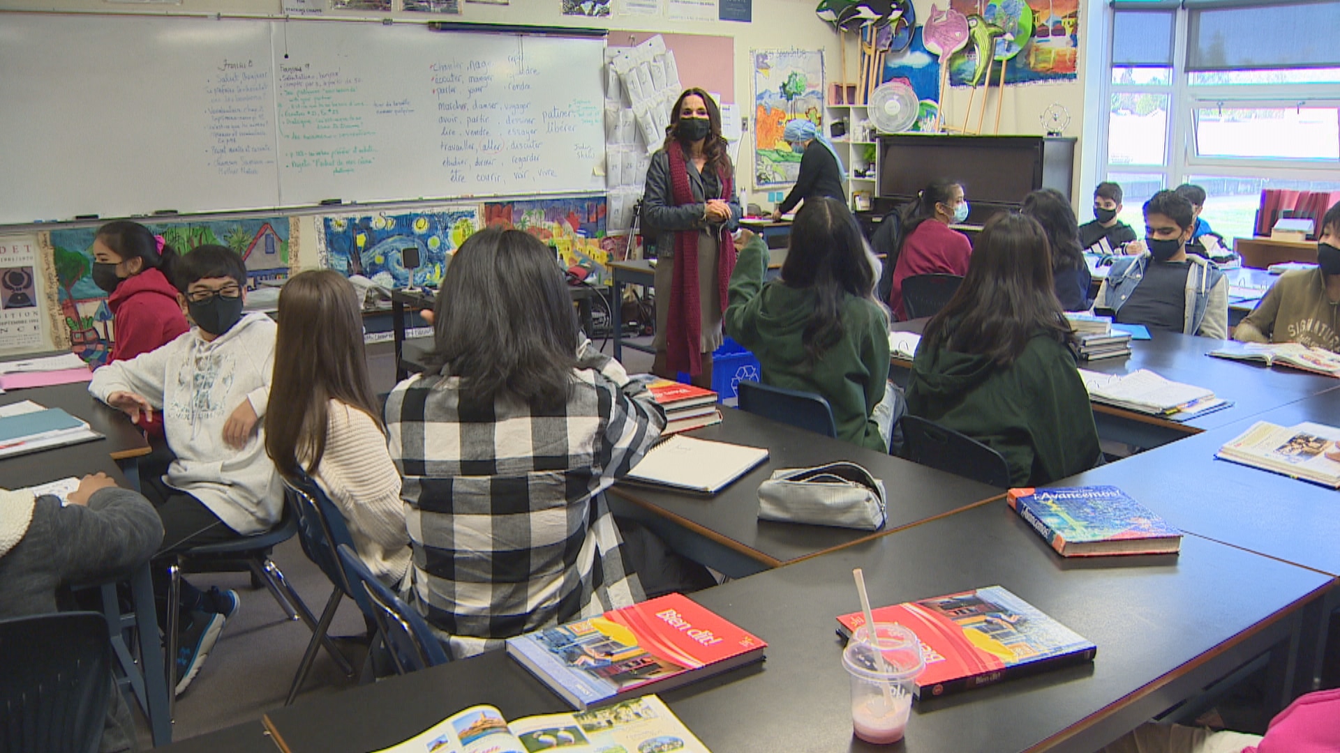 La COP26 vue par des élèves en classe d'immersion à Surrey
La COP26 vue par des élèves en classe d'immersion à Surrey