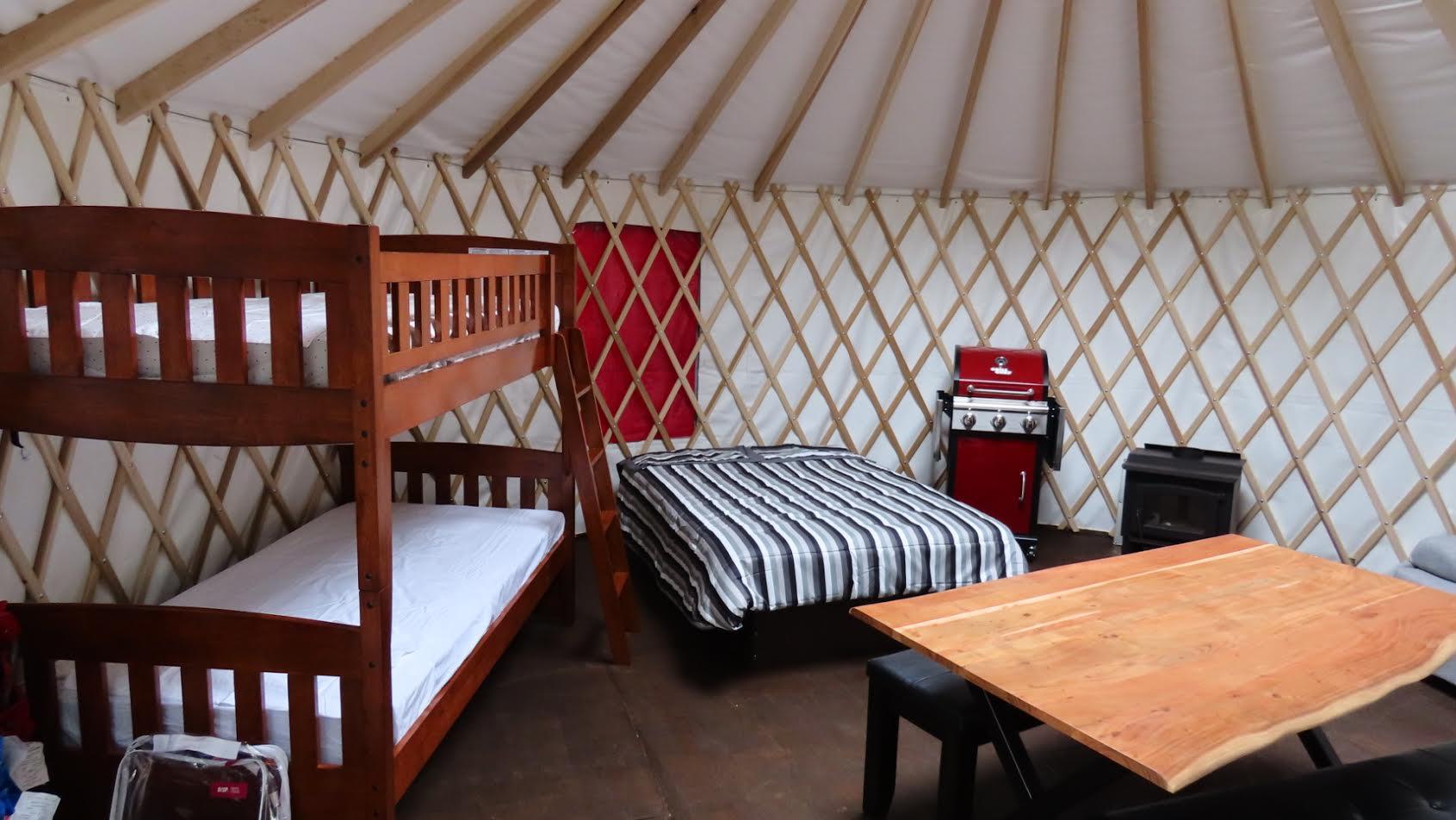 Des nouvelles yourtes pour accueillir les touristes à PortneufsurMer