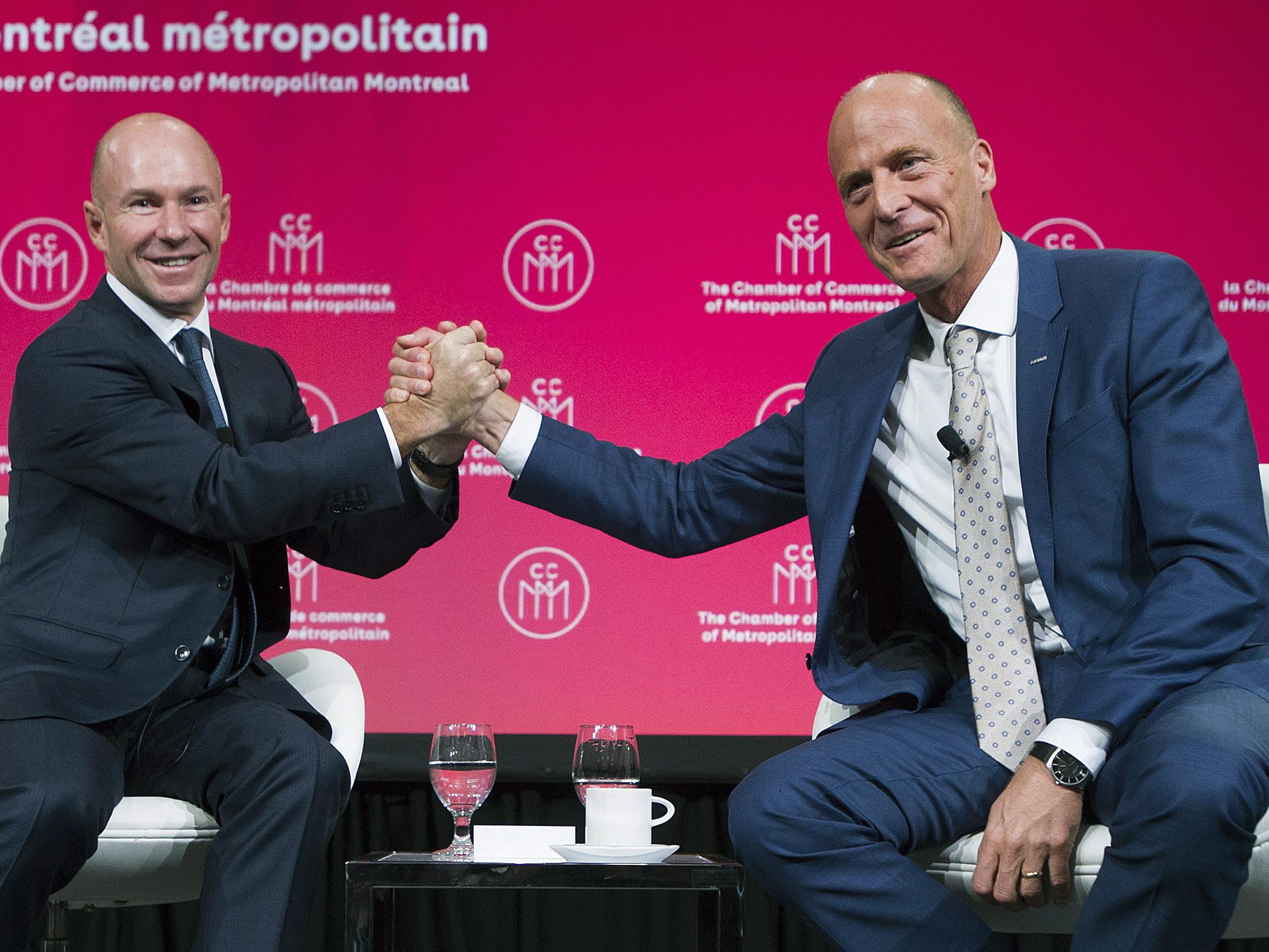 L Effet Airbus Sur La C Series Se Fait Deja Sentir Selon Alain Bellemare Radio Canada Ca