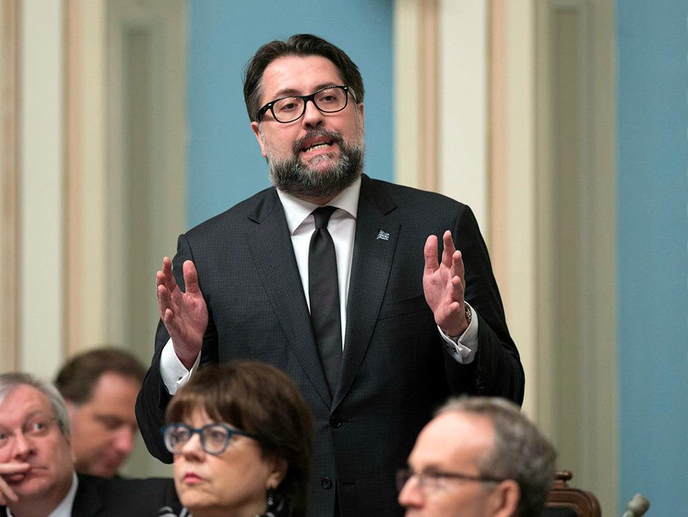 Le ministre de l’Immigration du Québec, David Heurtel