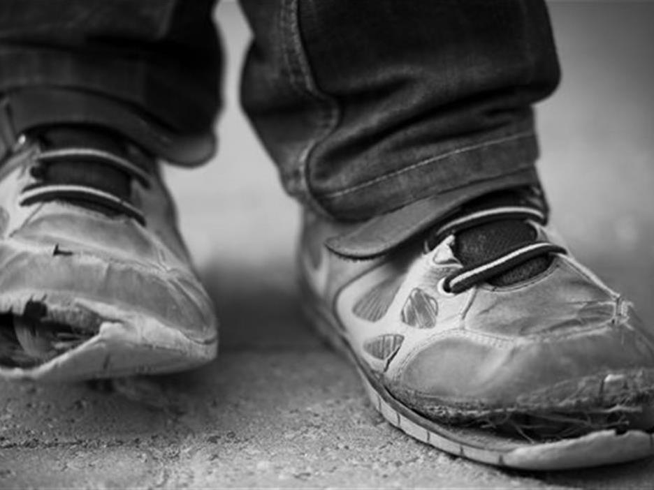 chaussure couleur rouille