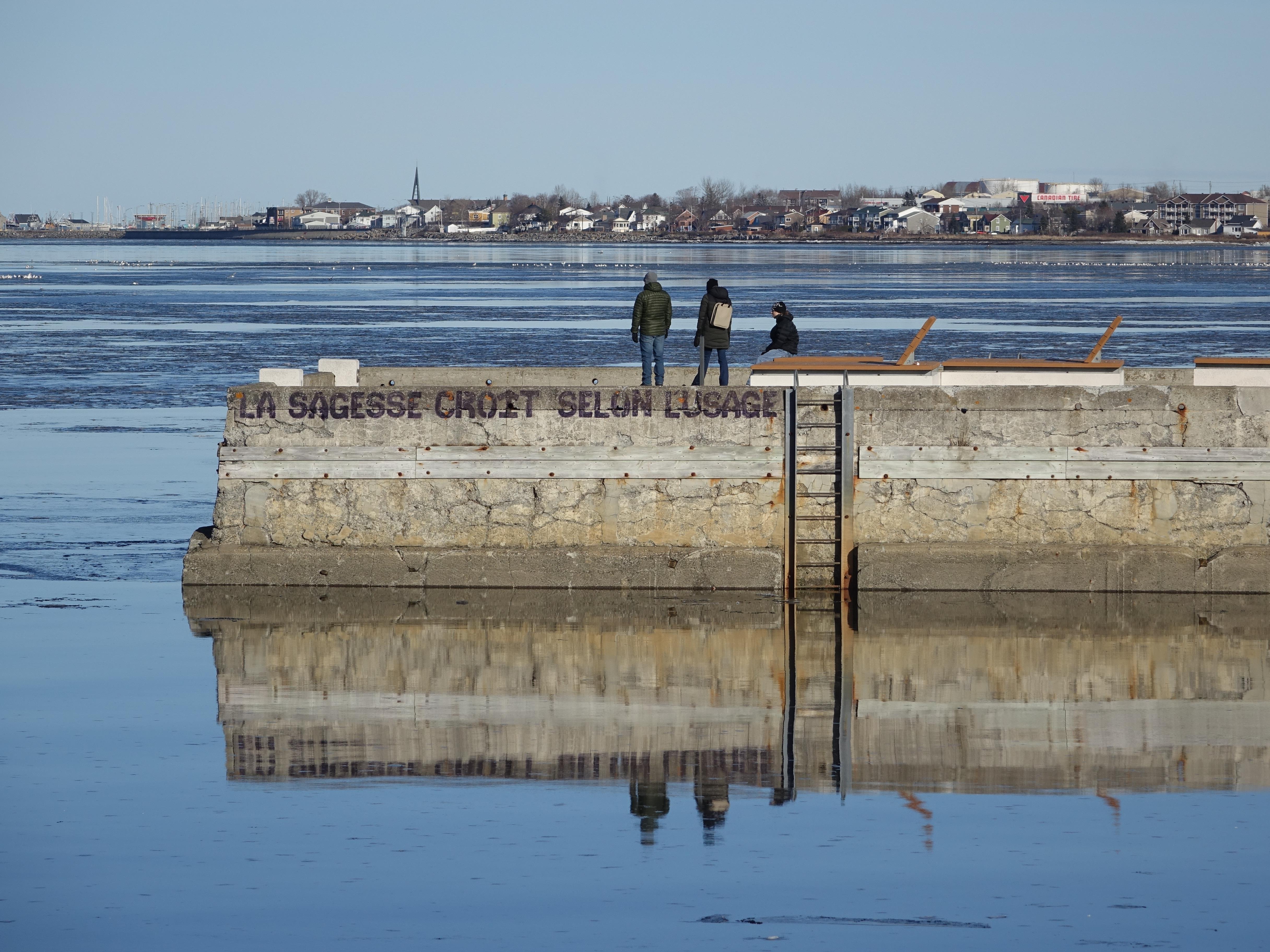 La façade maritime de Rimouski un rapport au fleuve changeant