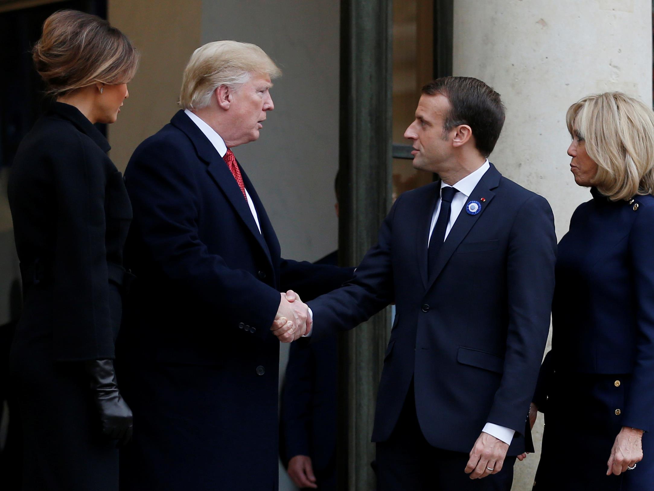 Liste Des Presidents Francais Depuis 1945 Macron et Trump jouent la carte de l'amitié après la colère |  Radio-Canada.ca