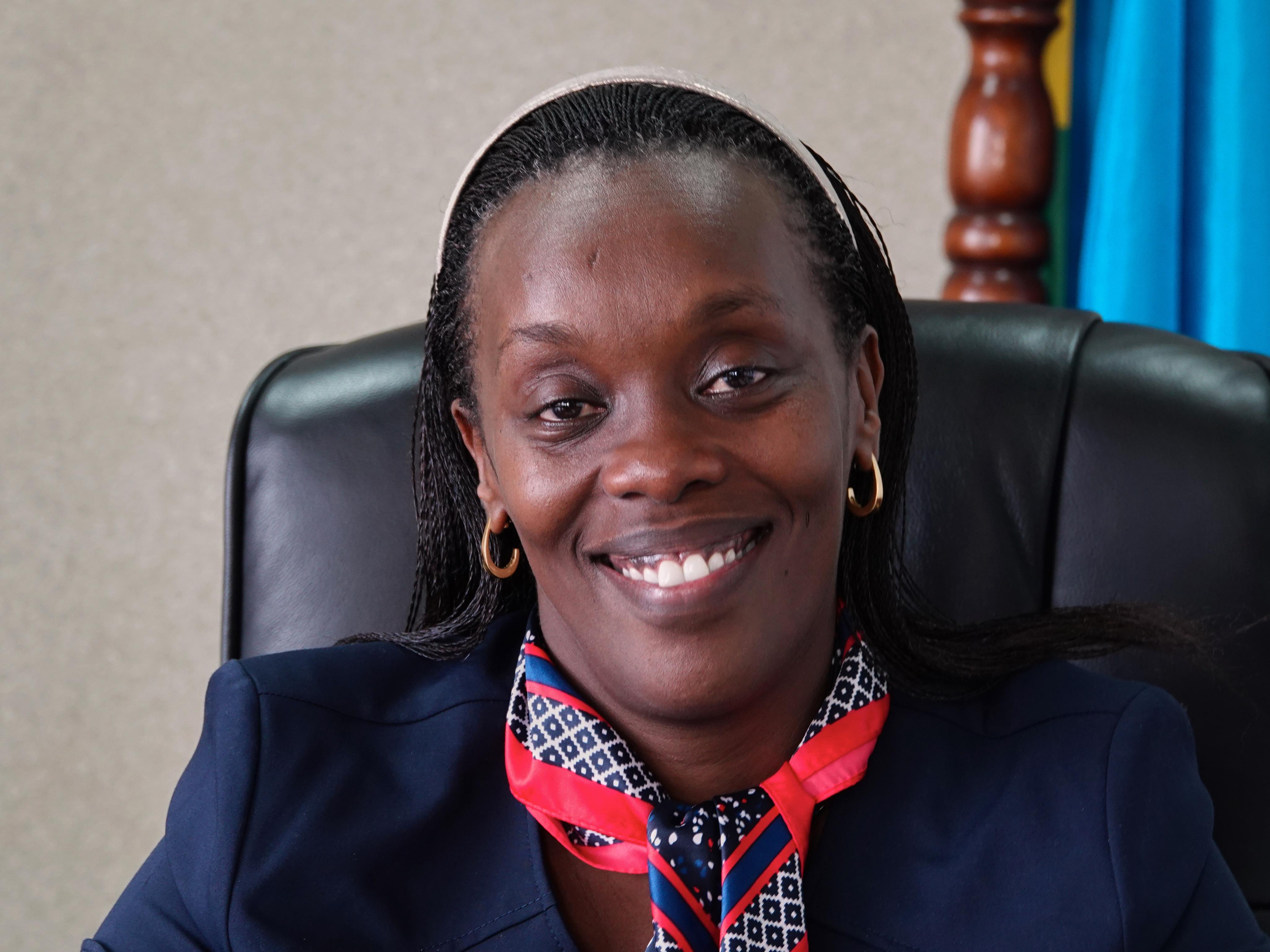 La ministre de la Santé du Rwanda, Diane Gashumba