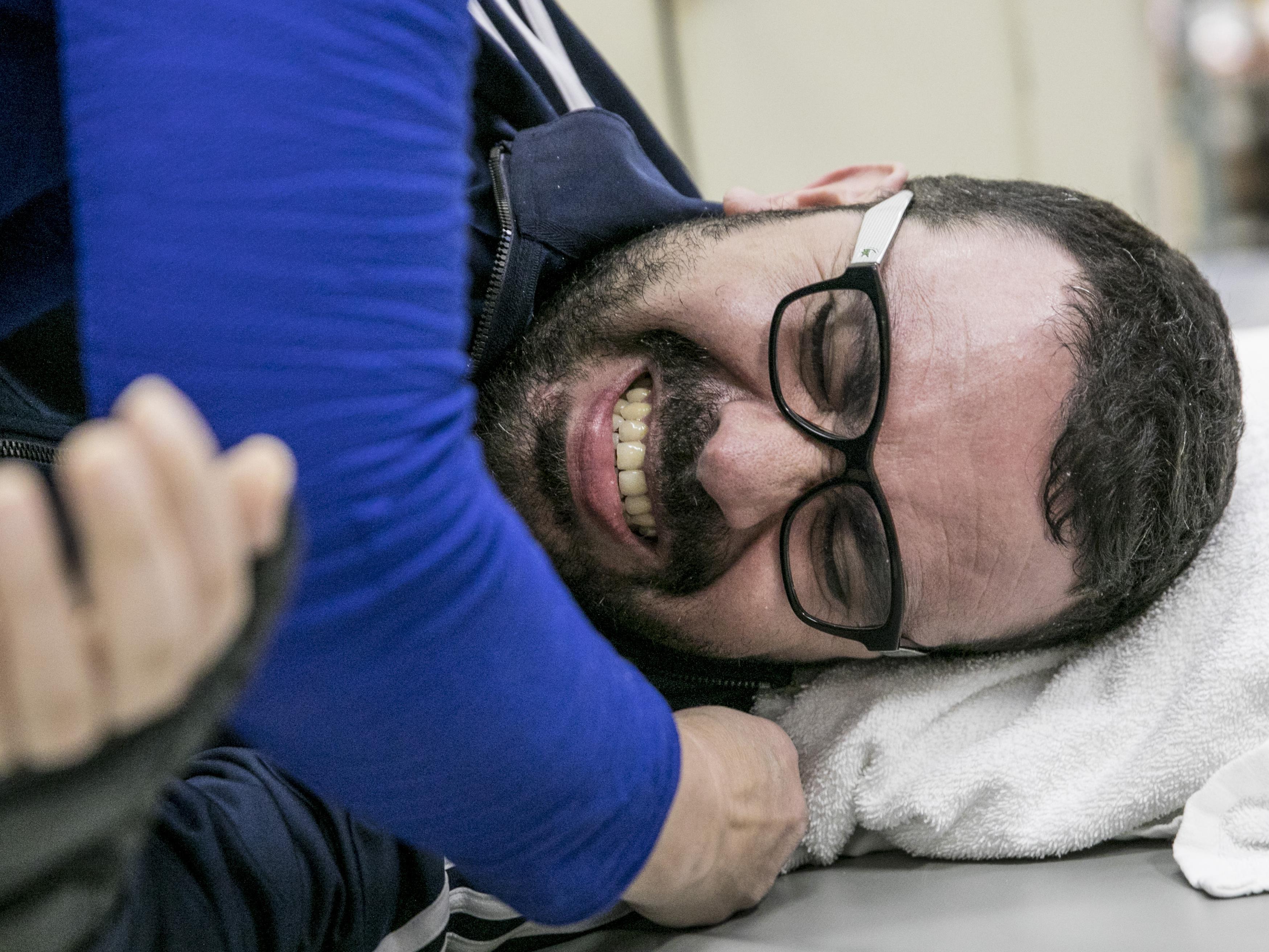 Aymen Derbali souffre d'intenses douleurs à la suite de ses blessures.