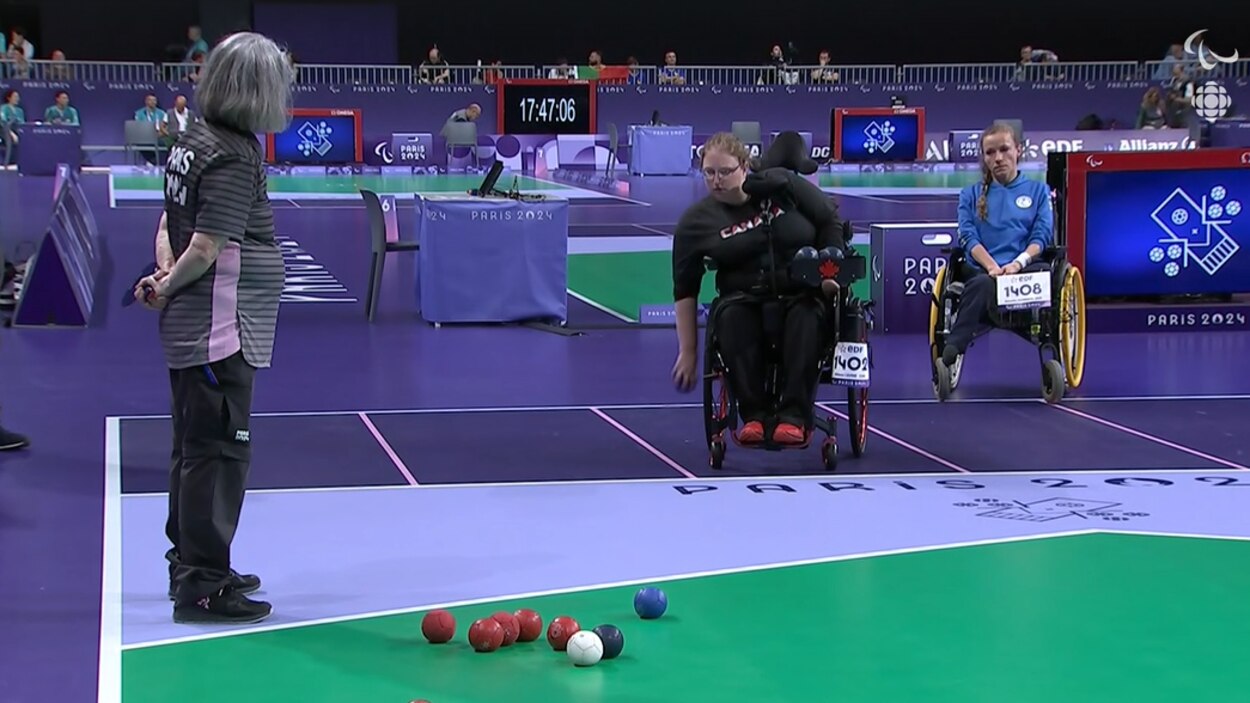 Alison Levine l’emporte en boccia et se qualifie pour les quarts de ...