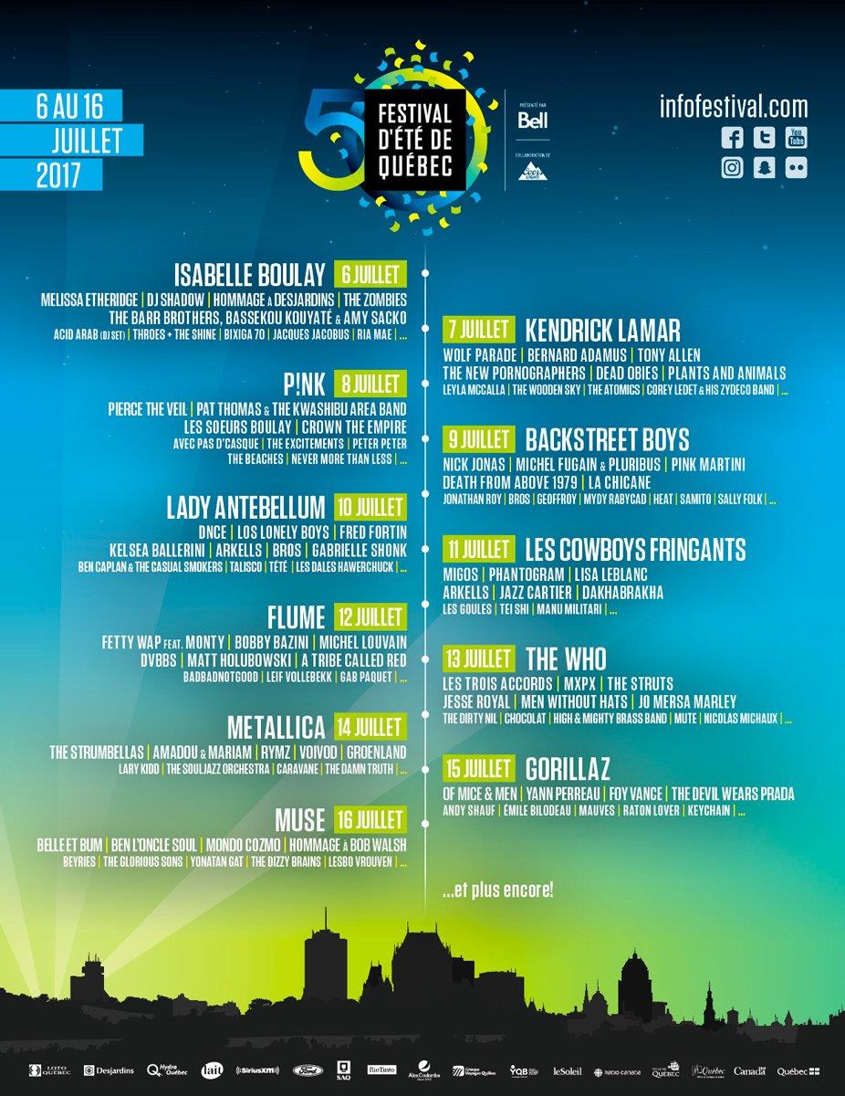 Le Festival d'été aura une affiche RadioCanada.ca