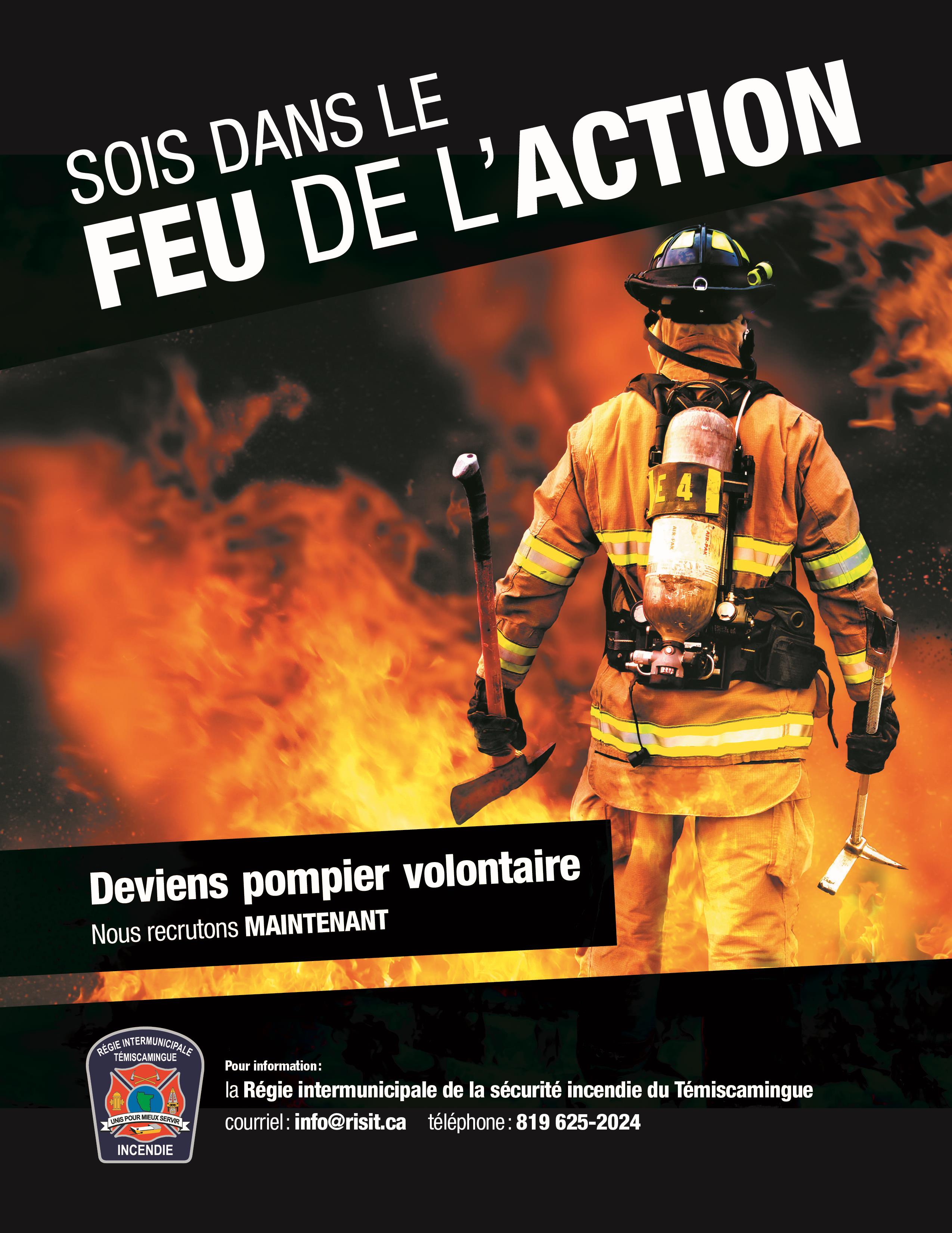 Campagne De Recrutement Pour Des Pompiers Volontaires Au Temiscamingue Radio Canada Ca